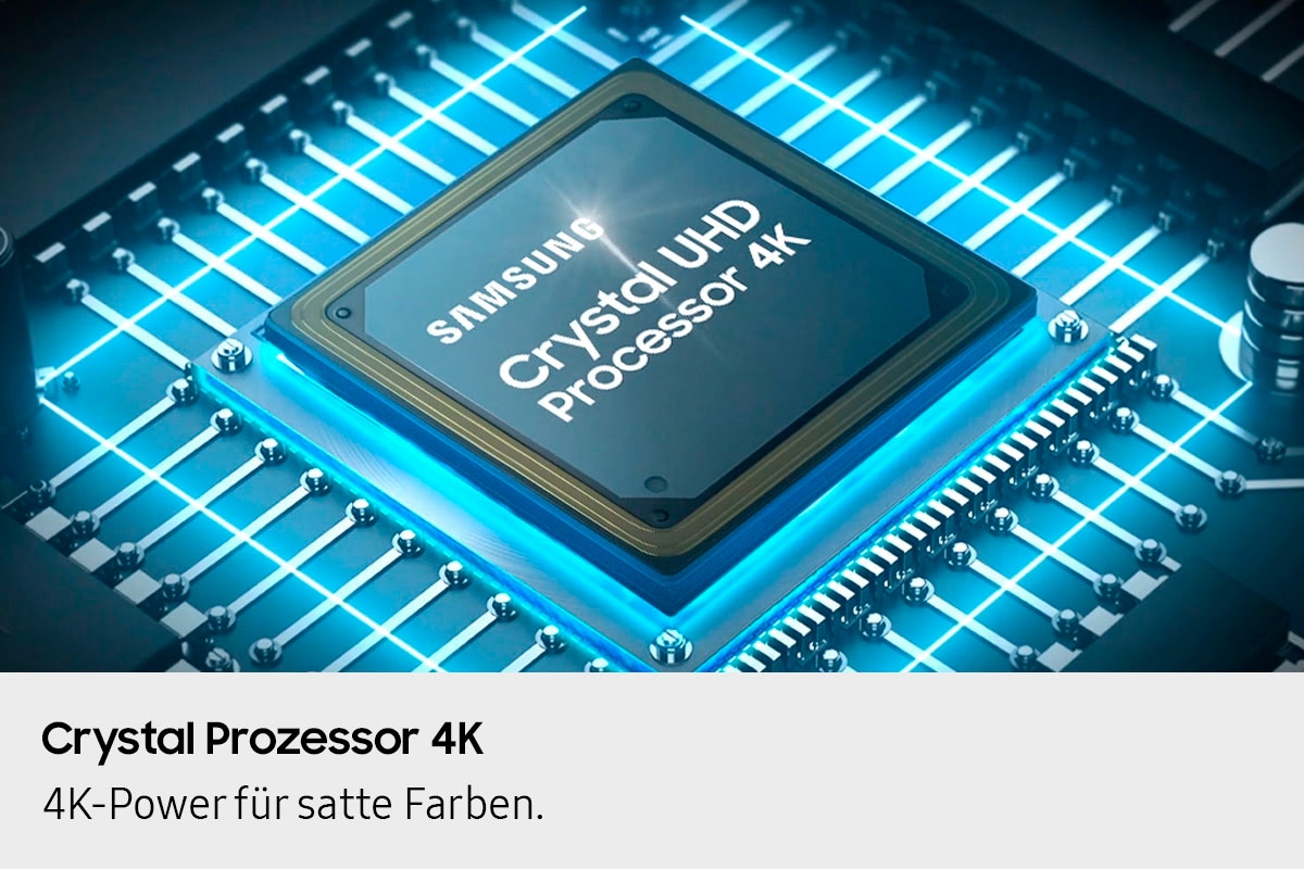 Samsung LED-Fernseher »GU55U8079FU« 138 cm/55 ″ Smart-TV Crystal UHD, Q-Symphony, Dolby Surround Sound, Triple Tuner, Smart-Hub