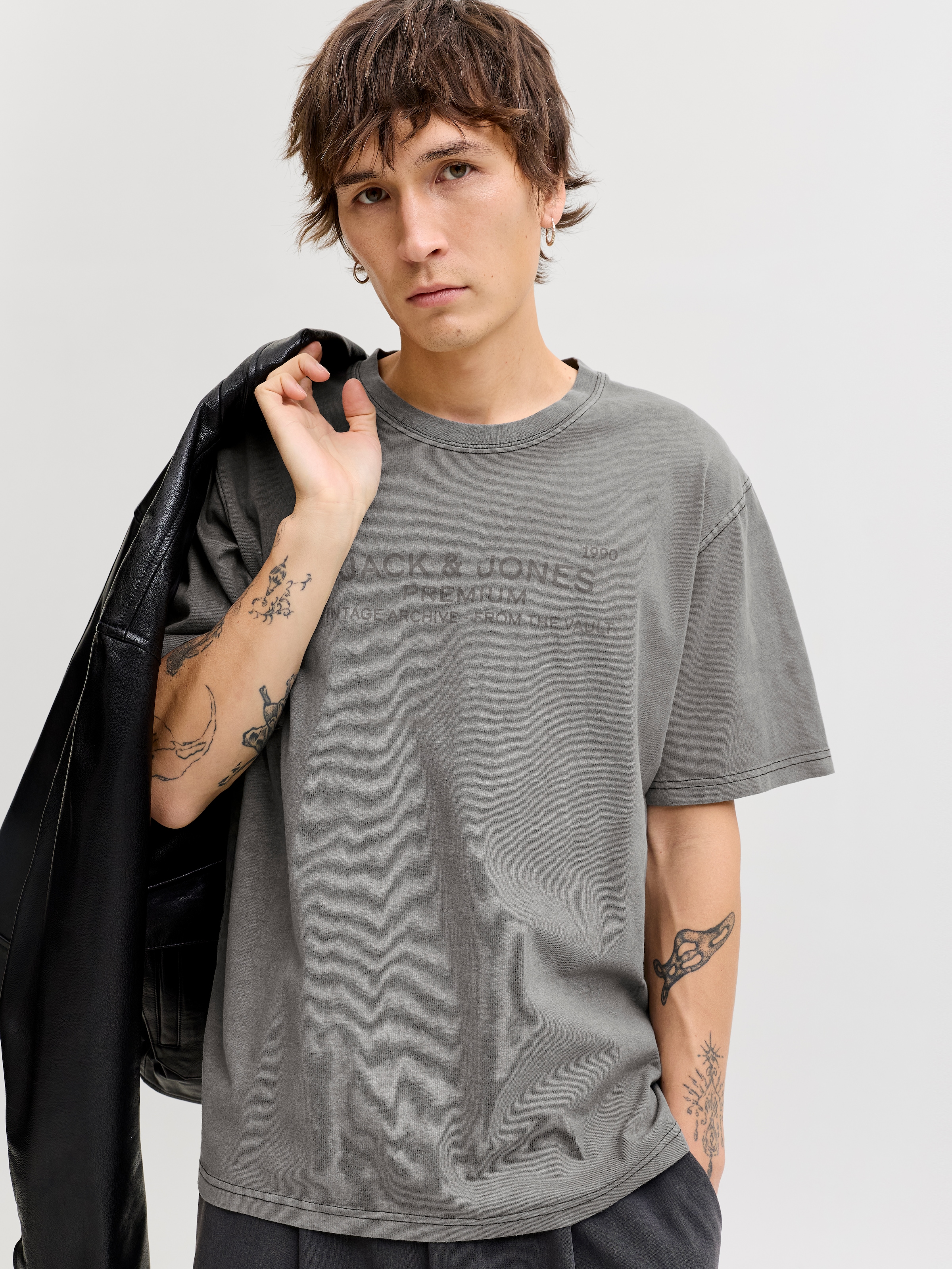 Jack & Jones T-Shirt »JPRBLUAIDEN SS TEE« Baumwolle, regular fit