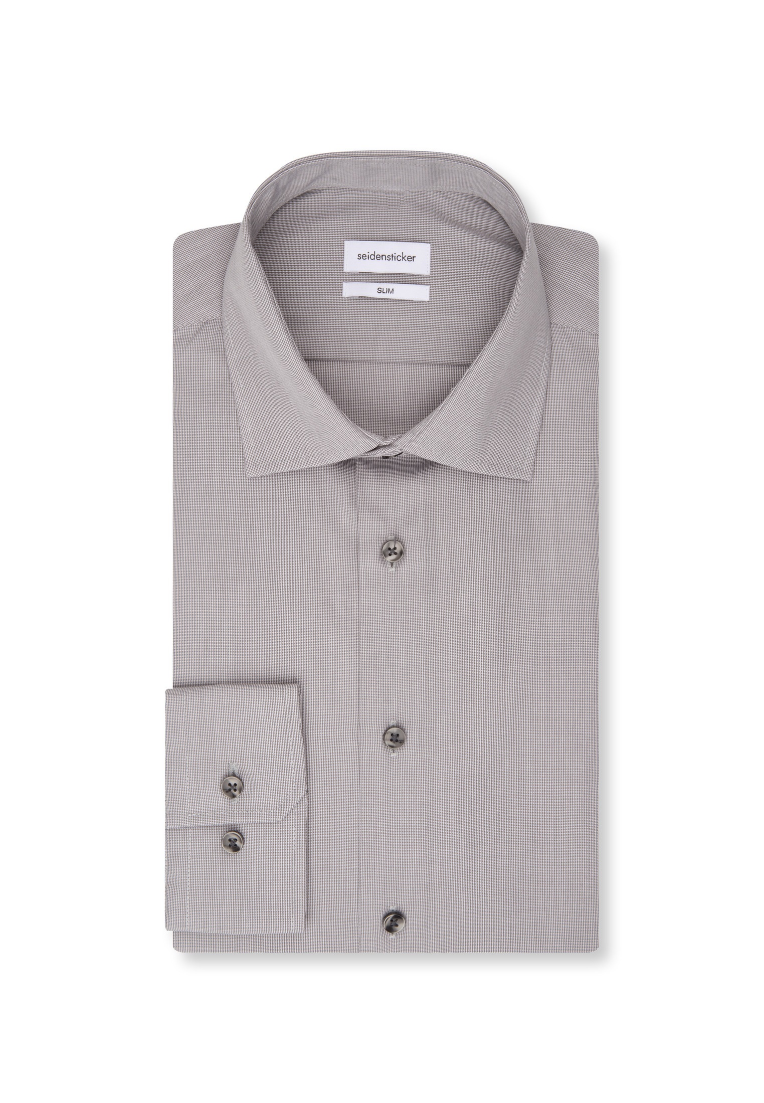 seidensticker Businesshemd »Schwarze Rose« Slim 1/1 Kentkragen Uni