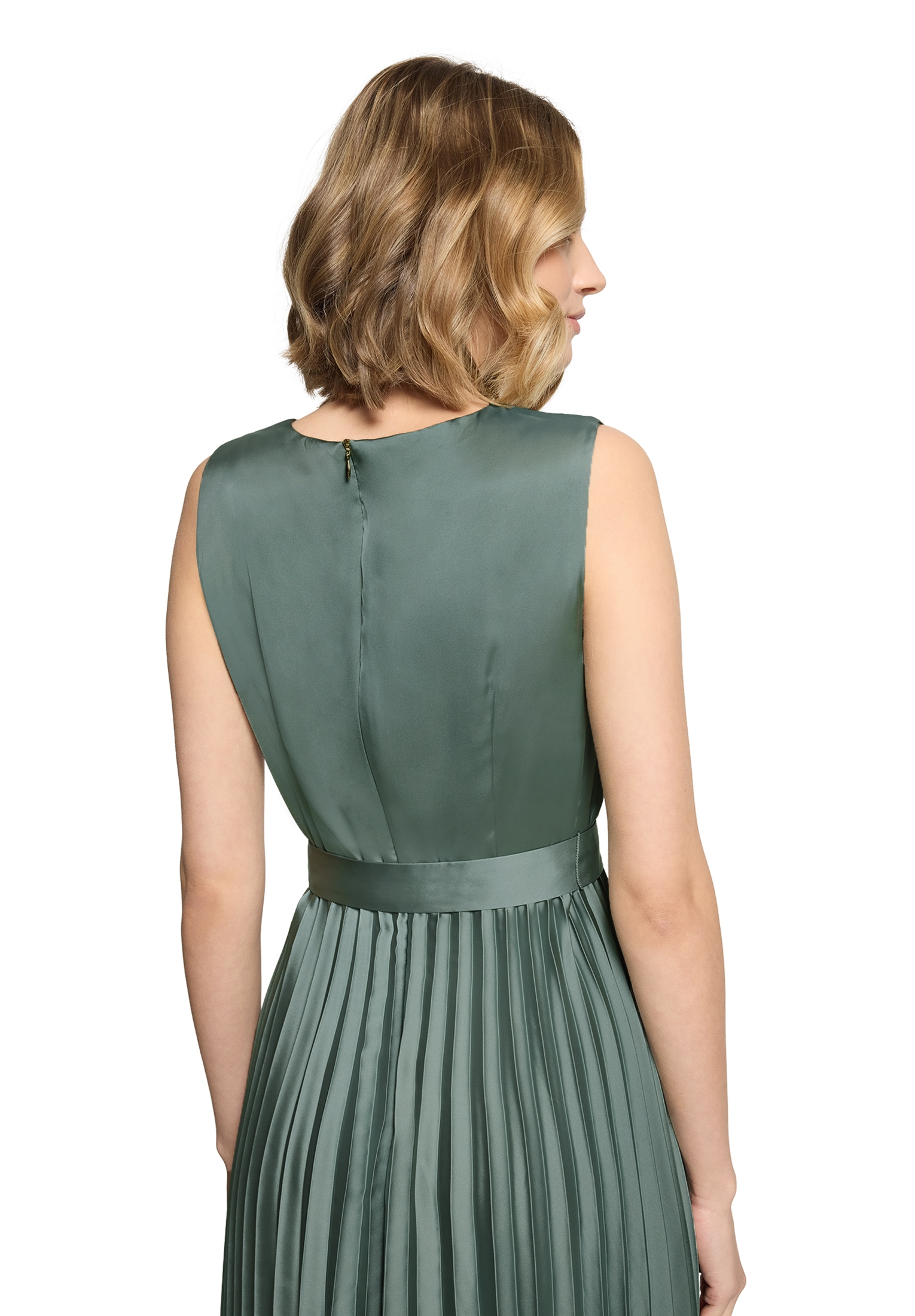 Betty&Co Midikleid »Midikleid mit Plissee«