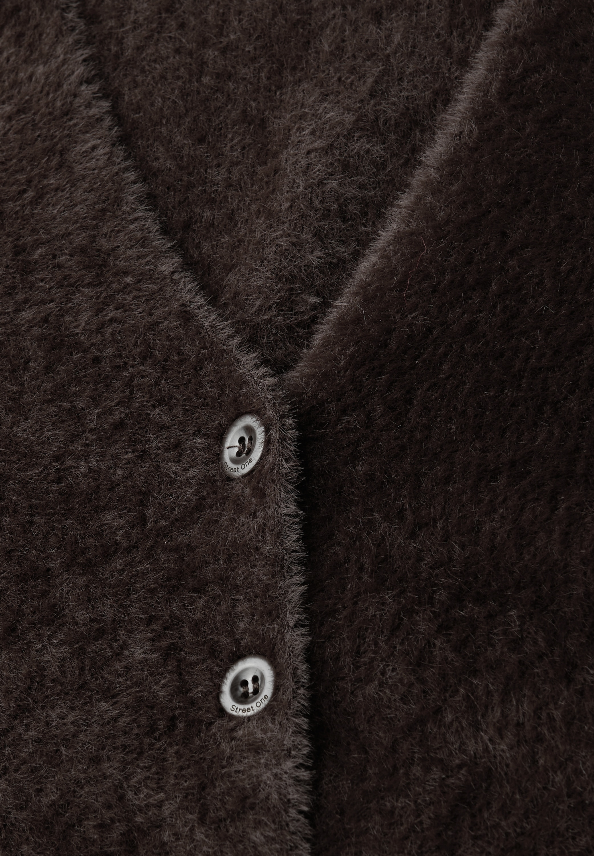 STREET ONE Cardigan, mit V-Ausschnitt