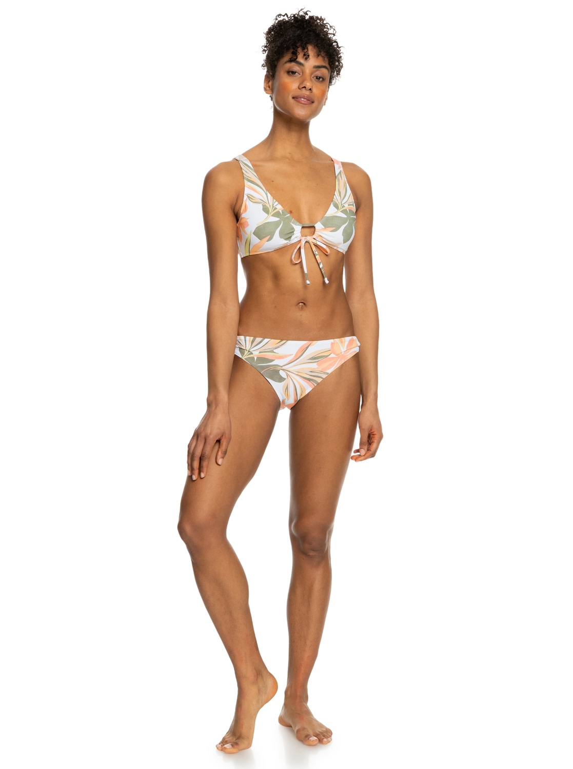 Roxy Bandeau-Bikini-Top »Printed Beach Classics«