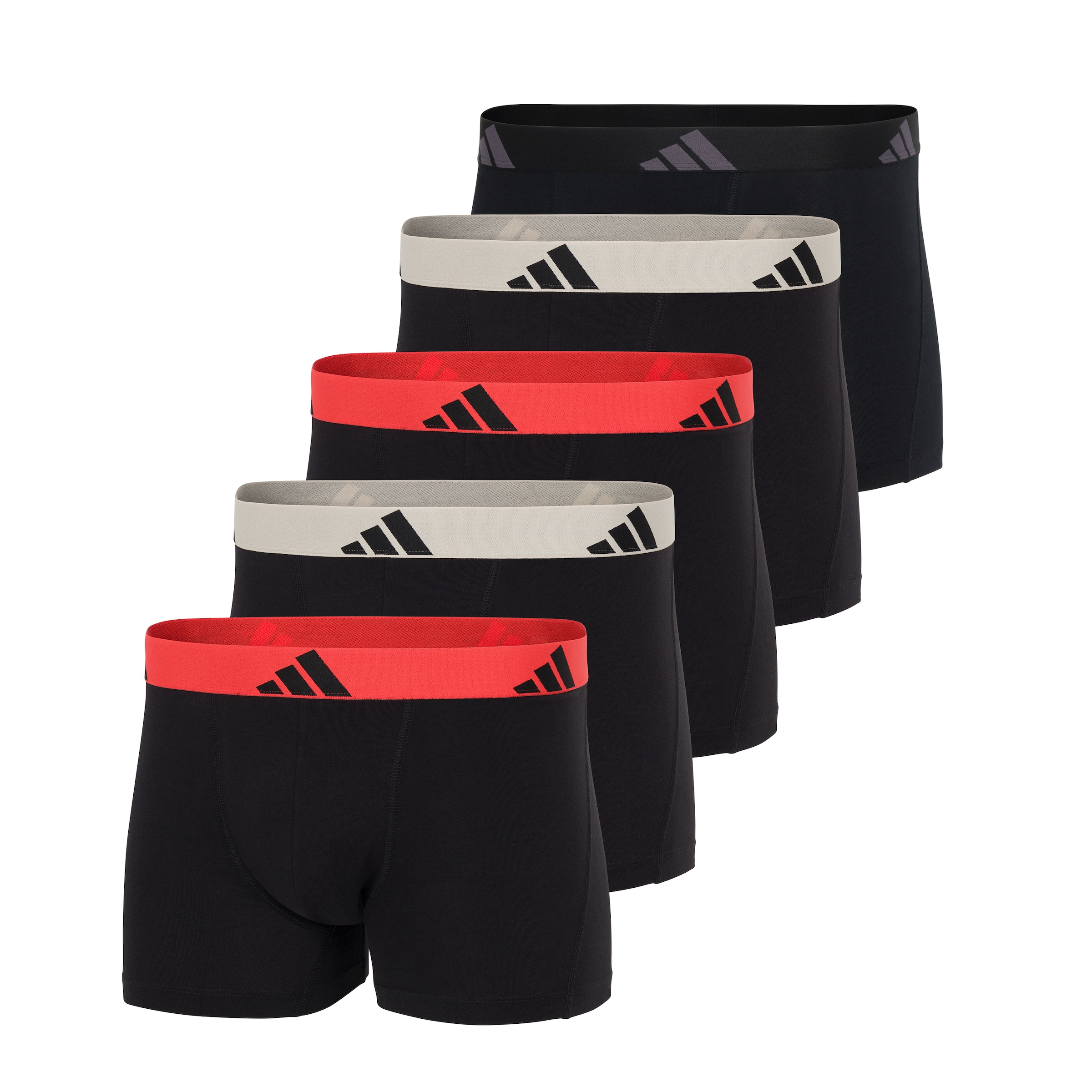 adidas Sportswear Trunk »Active Flex Cotton« 5er Pack,  Multipack, elastisch, Logo-Bund, ohne Eingriff
