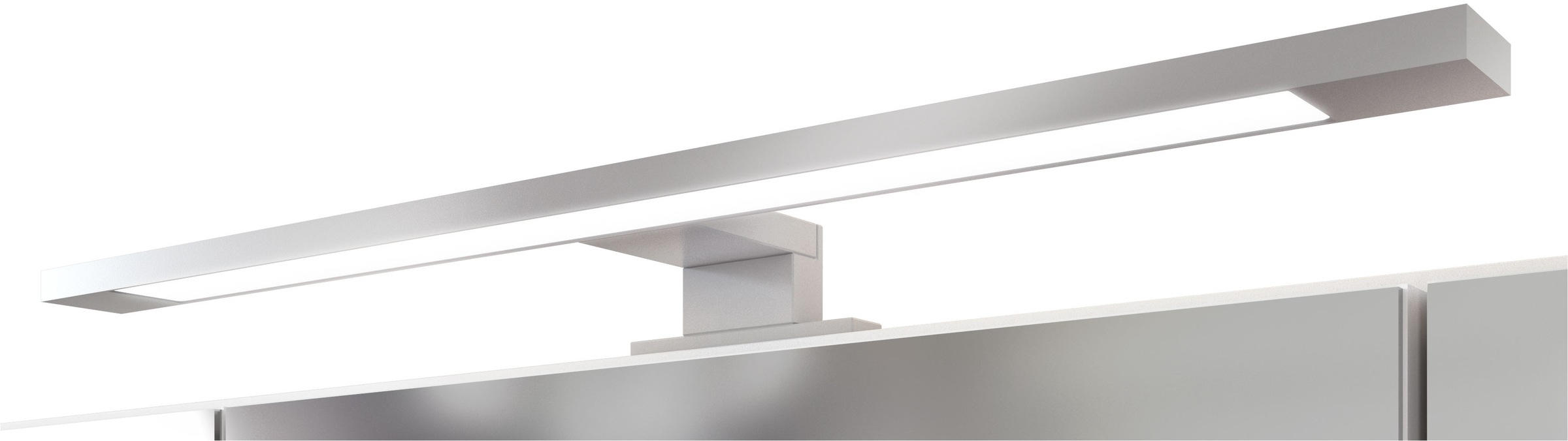 welltime Badmöbel-Set »Eixo«, Set 120 cm breit, Badmöbel mit LED-Beleuchtung