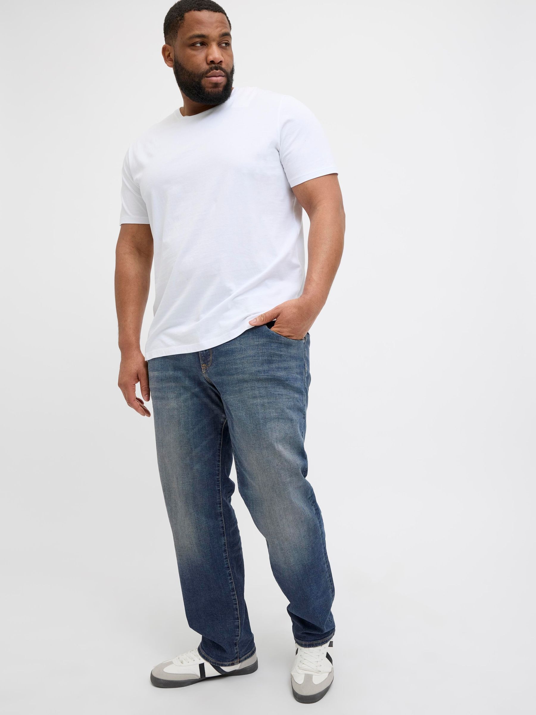 Jack & Jones PlusSize Comfort-fit-Jeans »JJIMIKE JJFOX CB 082 PLS«