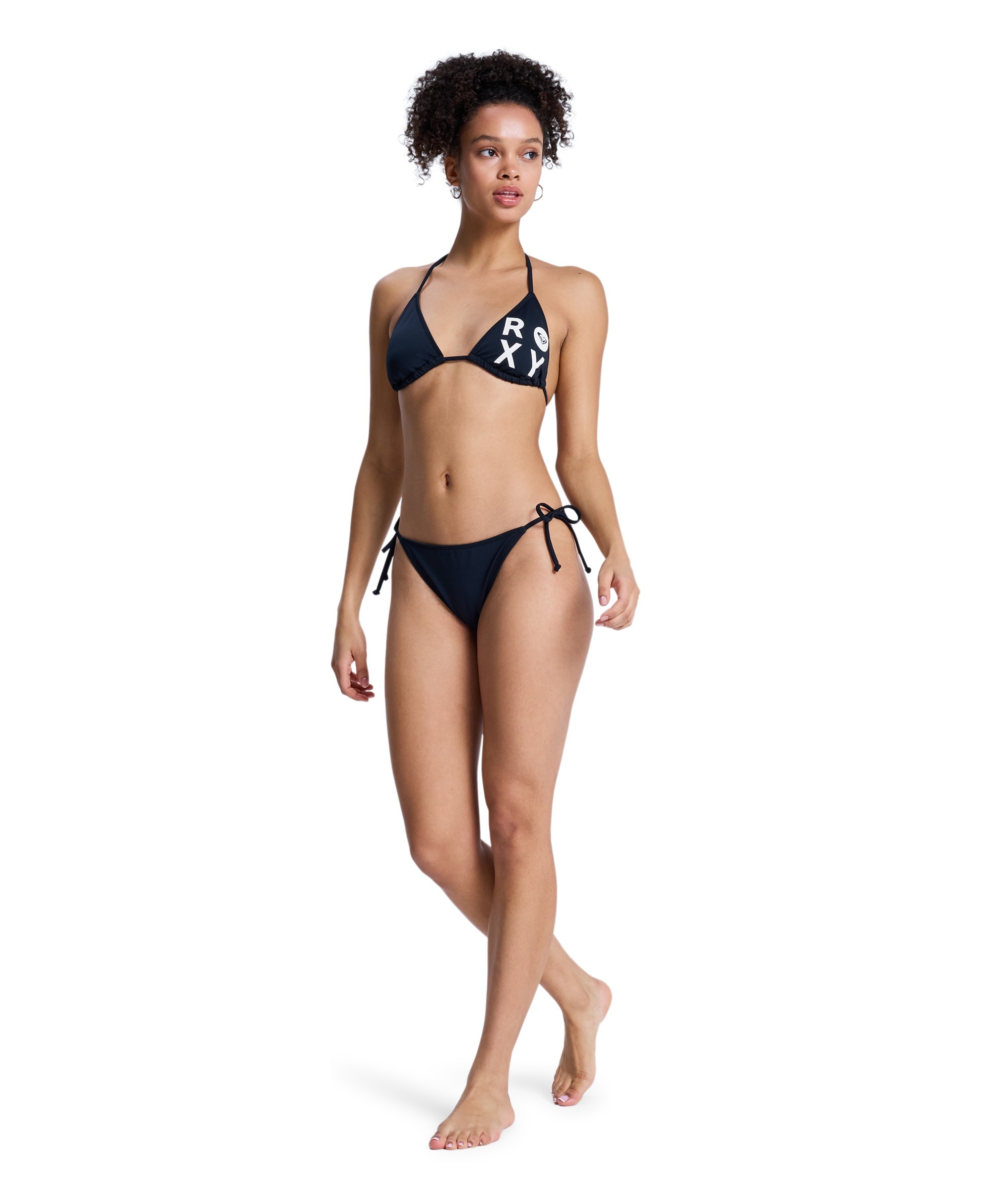 Roxy Triangel-Bikini »SD ESHORT SLEEVEENTIALS TIKI CLASHORT SLEEVEIC TS« Set, 2 Stk. Set aus 2 Teilen, sportlicher Look, bequeme Passform, Logodruck