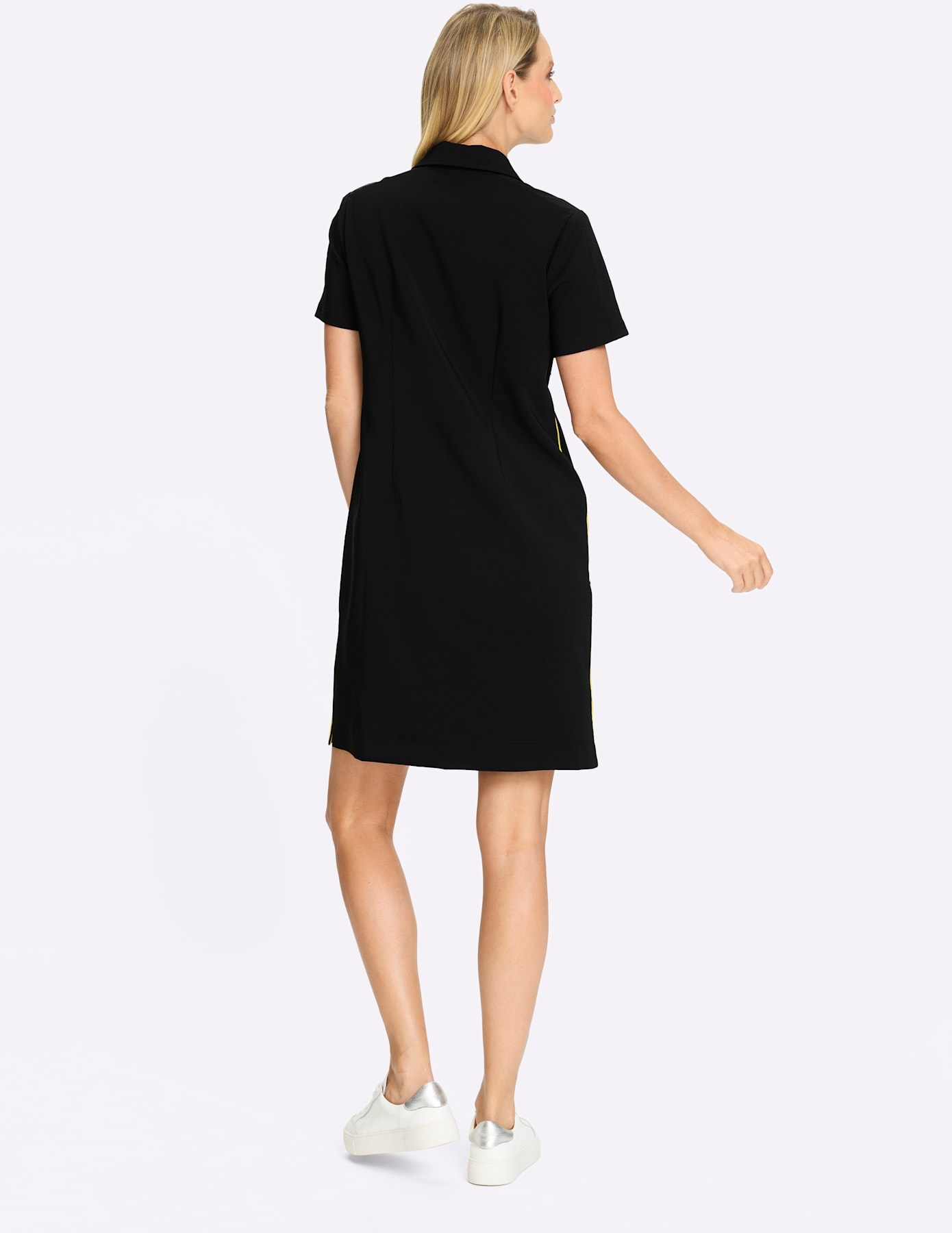 heine Jerseykleid »Jersey-Kleid« aufgesetzte Taschen