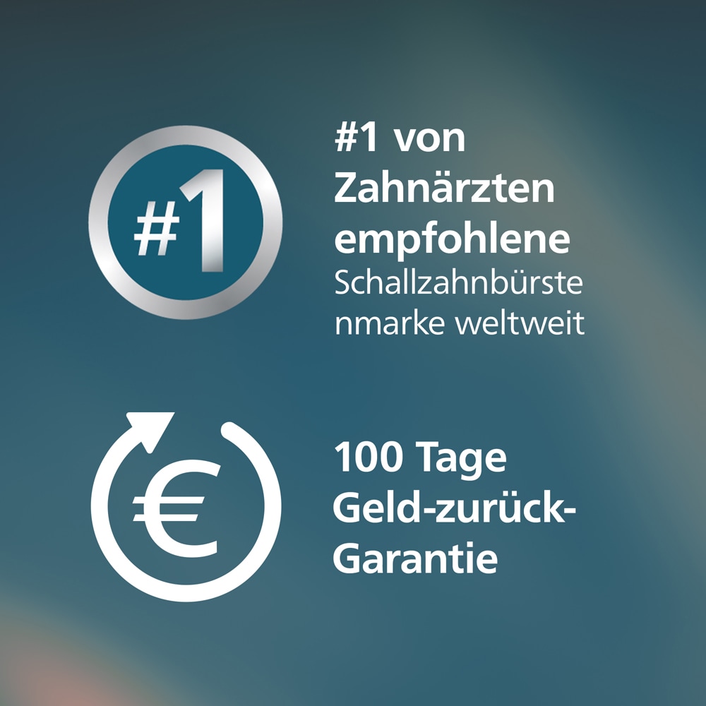 Philips Sonicare Elektrische Zahnbürste »For Kids Smart HX6600« 2 Stk. Aufsteckbürsten mit App-Anbindung, 2 Putzprogrammen und 21 Tagen Akkulaufzeit