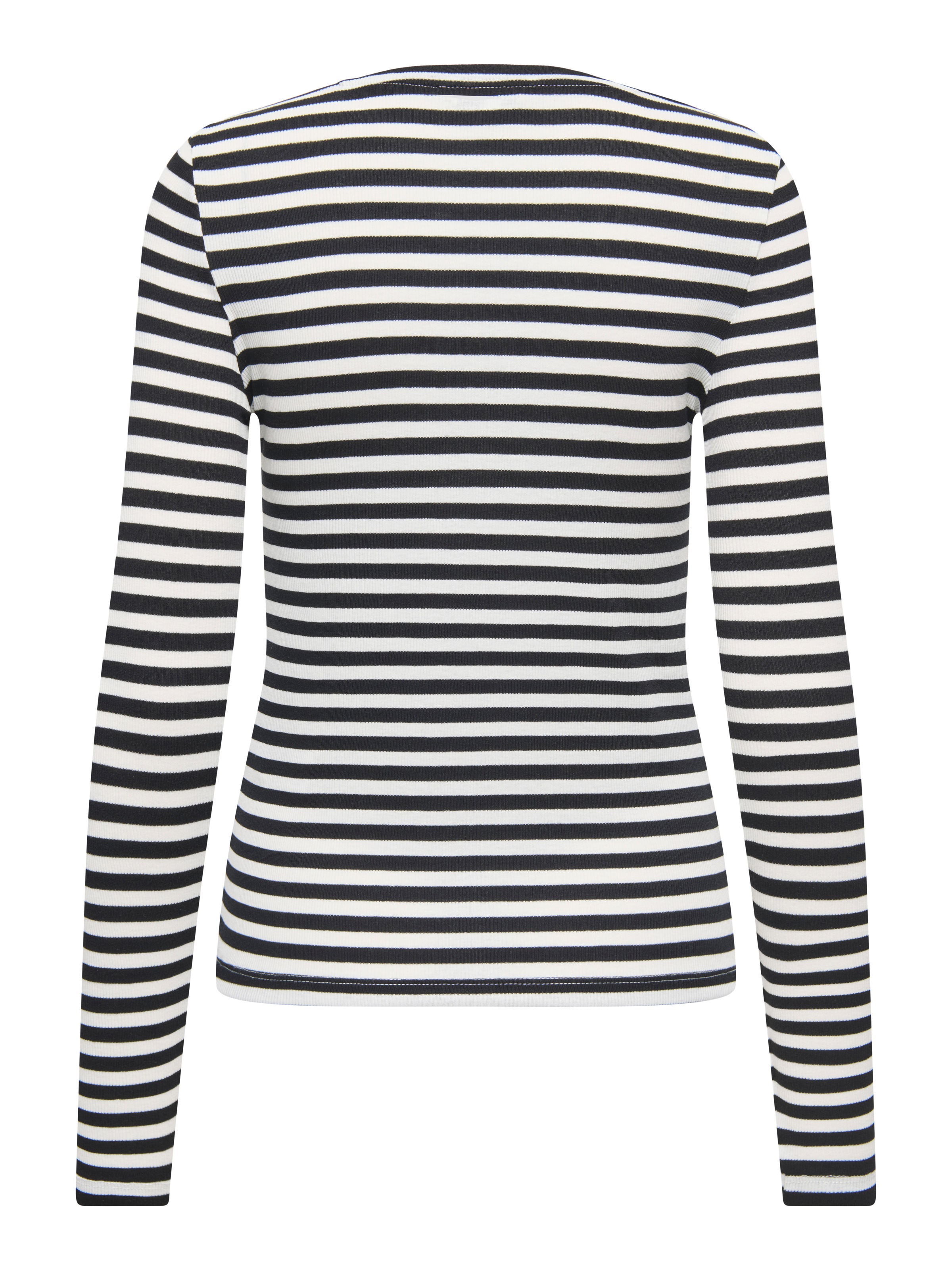 ONLY Langarmshirt »ONLMAI STRIPE L/S TOP JRS NOOS«