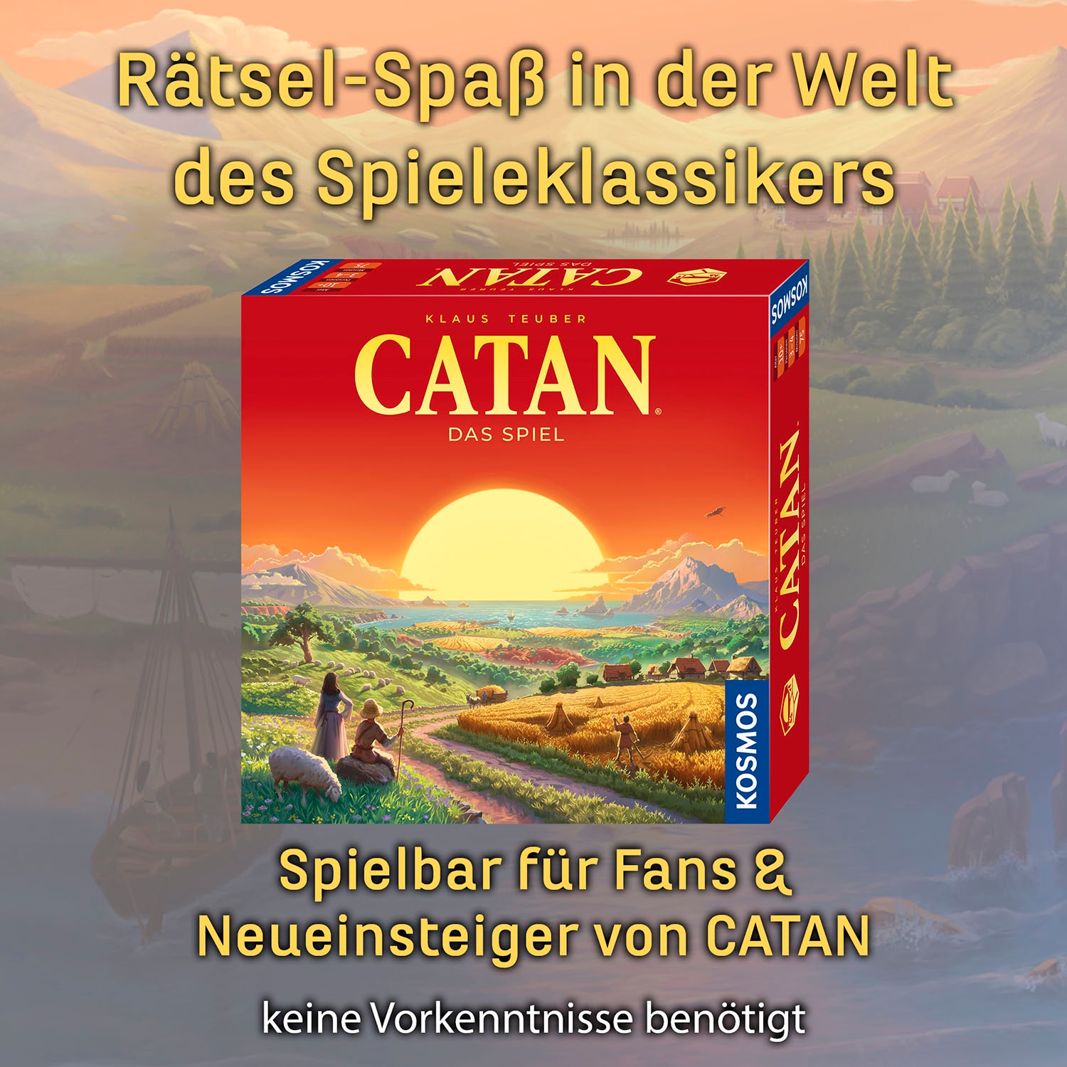 Kosmos Spiel »EXIT® Das Spiel Abenteuer auf Catan«, Made in Germany