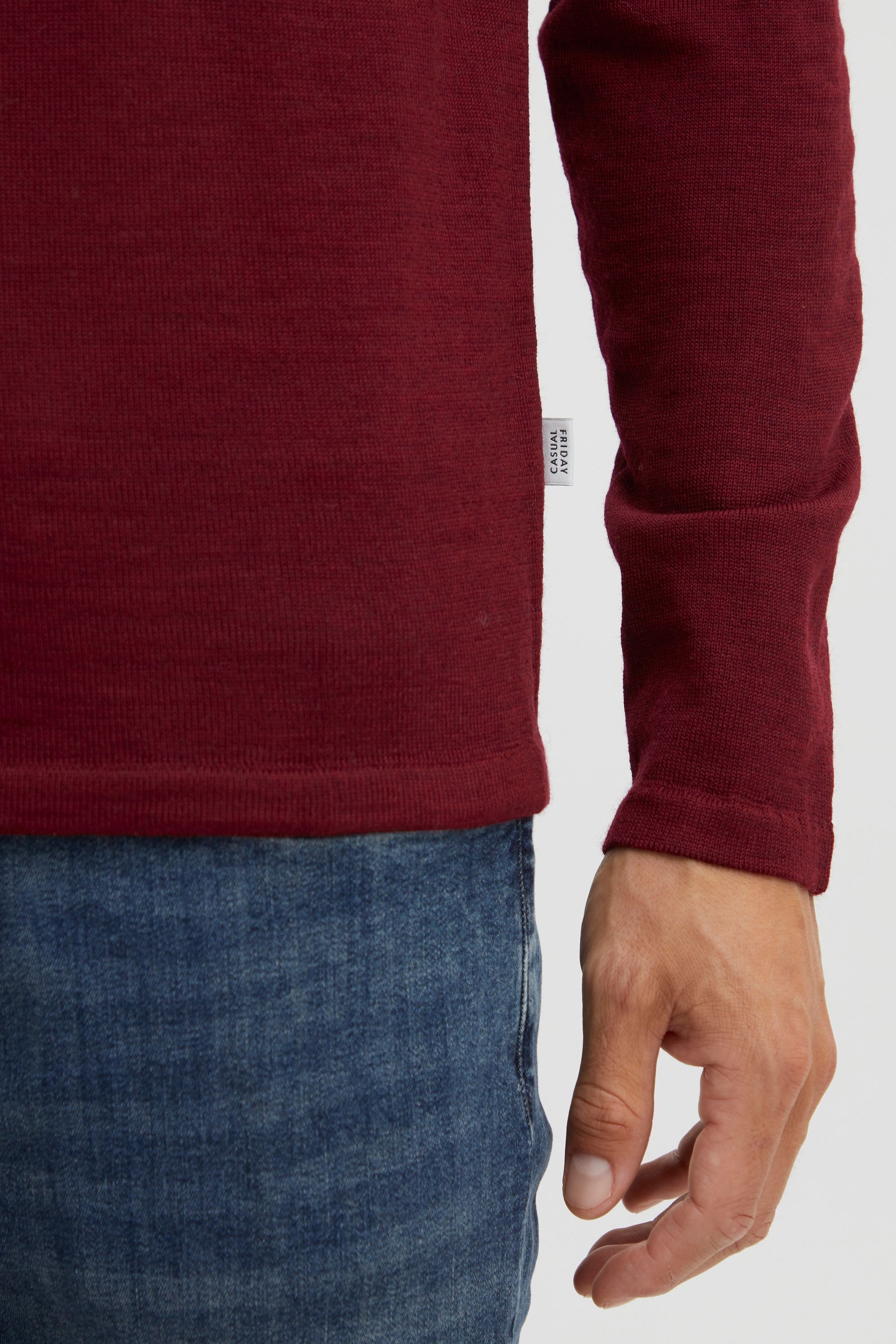 Casual Friday Strickfleece-Pullover »Strickpullover CFKent«