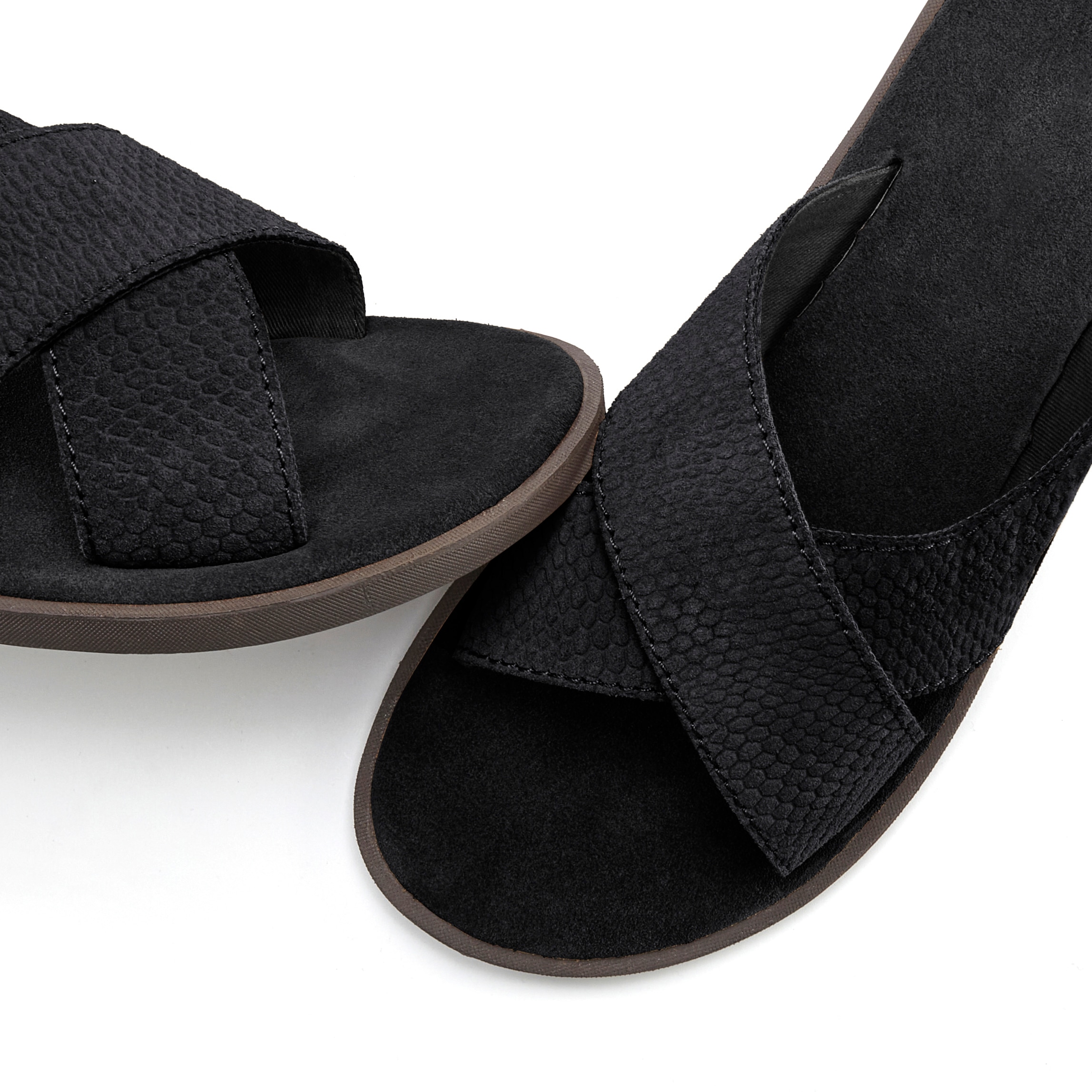 Beachtime Pantolette »Sommerschuhe, offener Schuh, Sandale«  NEU aus weichem Leder mit leichter Sohle