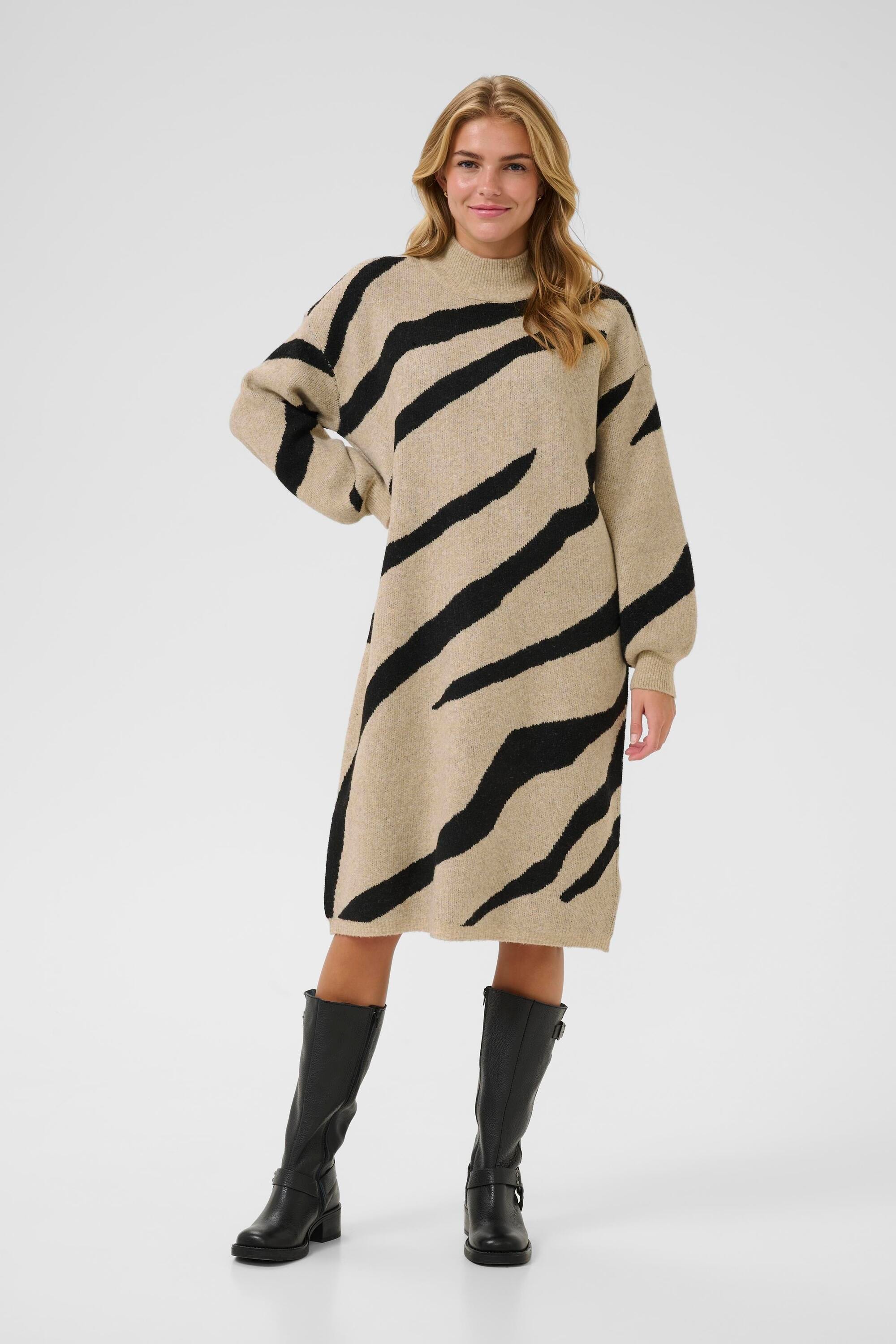 KAFFE Midikleid »Kleid KAwilma«