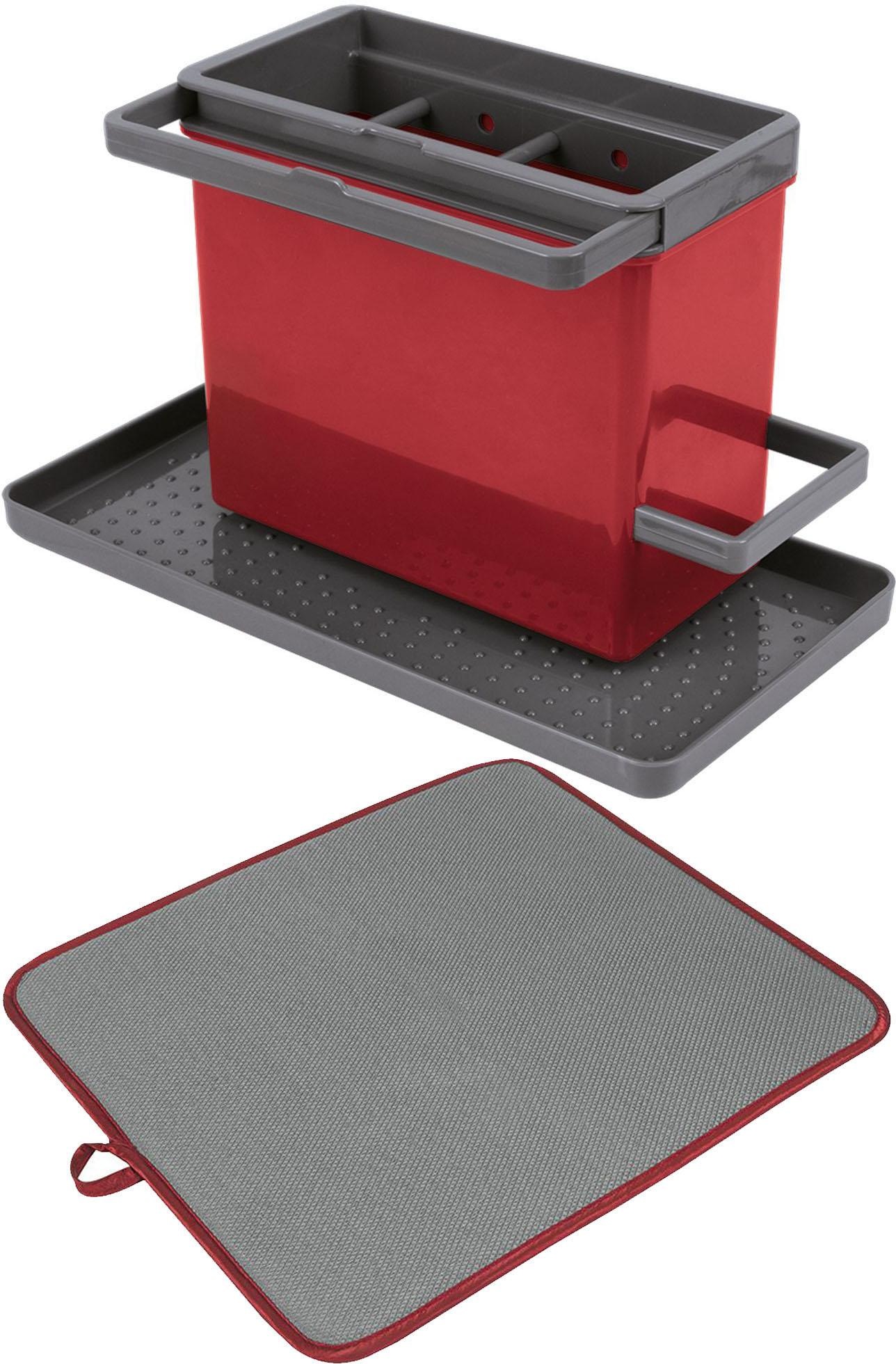 Metaltex Geschirrständer in rot