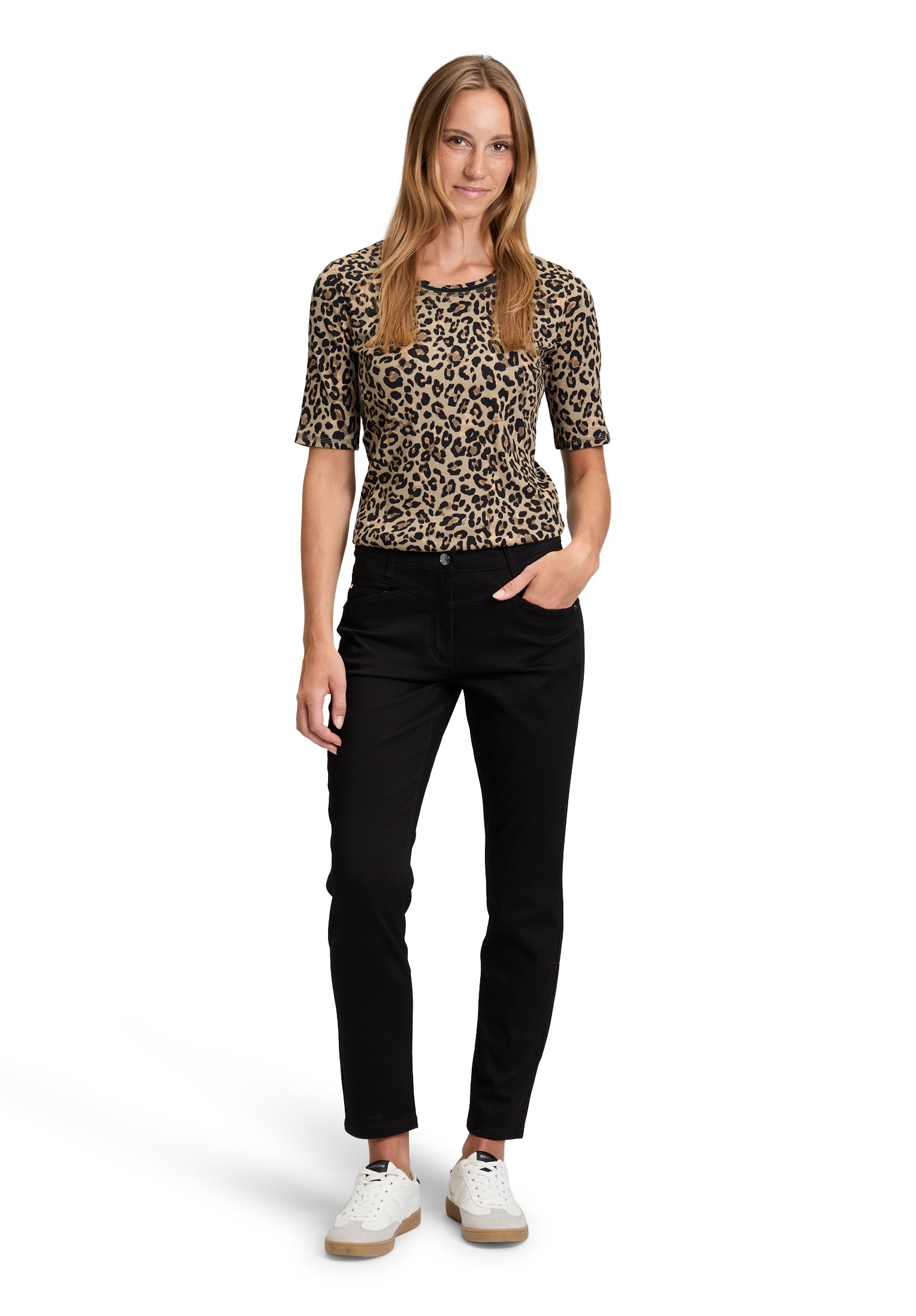 Betty Barclay Langarmshirt »Basic Shirt mit Rippenstruktur«