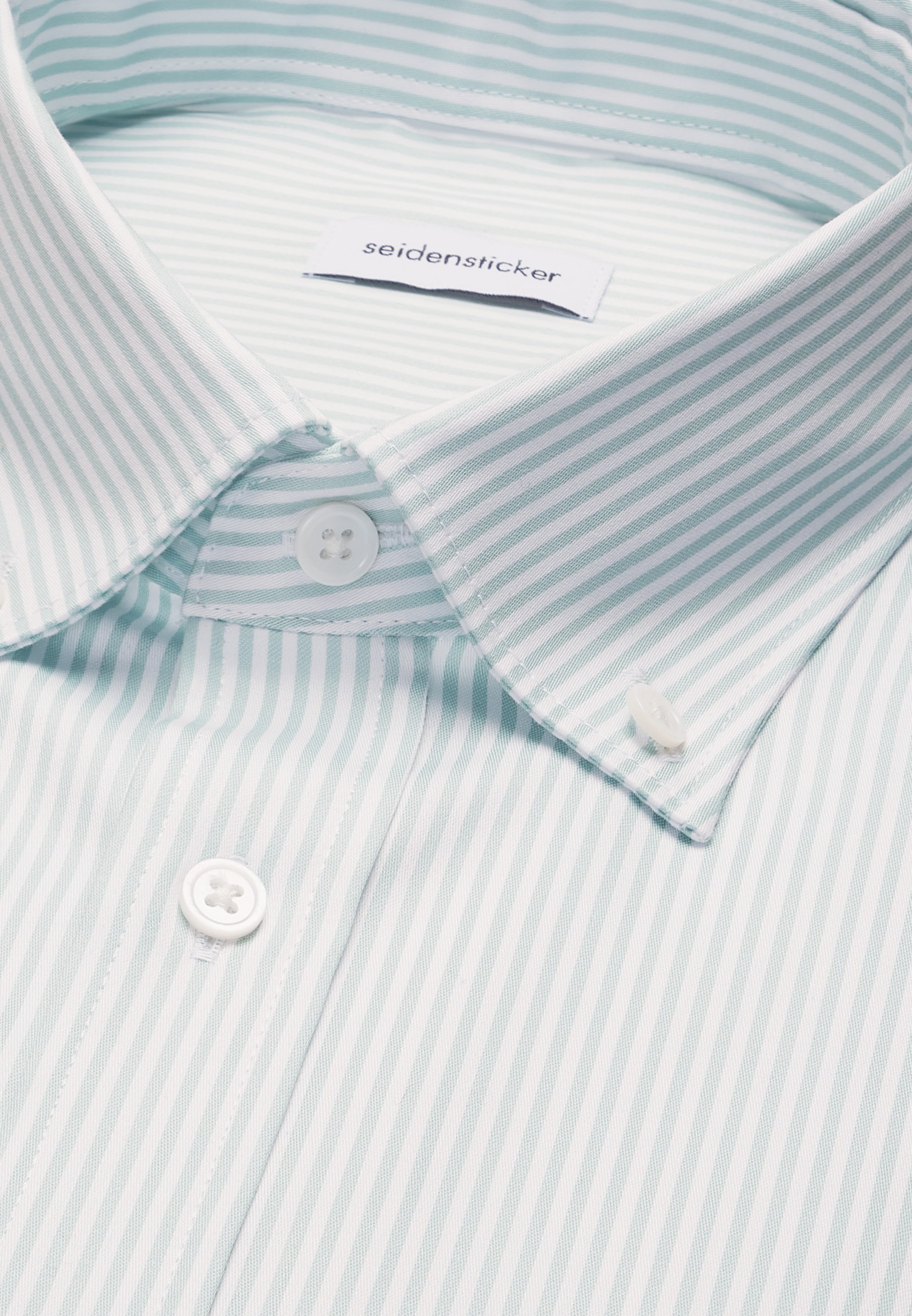 seidensticker Businesshemd »Schwarze Rose« Regular 1/1 Button-Down-Kragen Gestreift