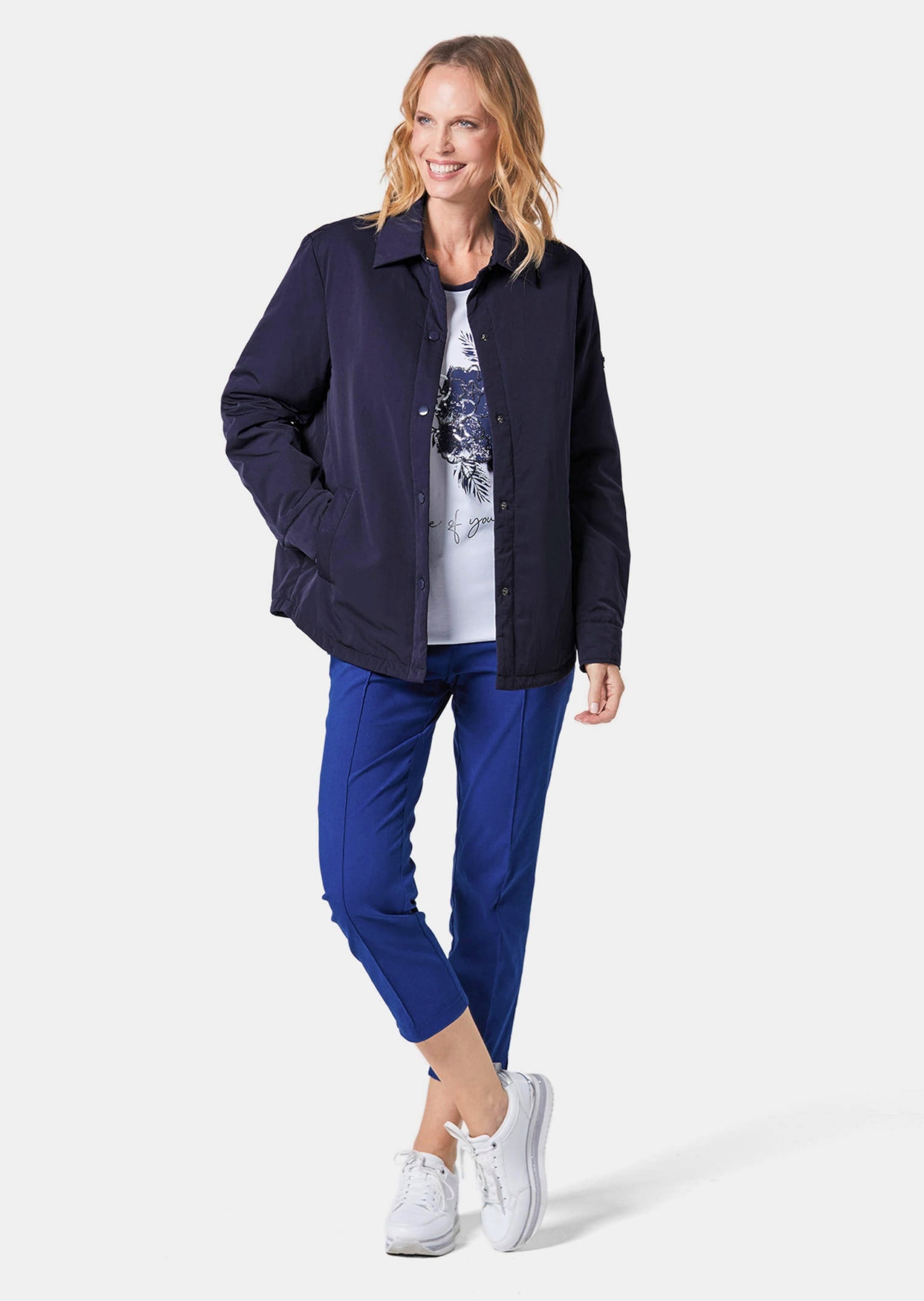 GOLDNER Kurzjacke »Kurzgröße Leicht wattierte Jacke«