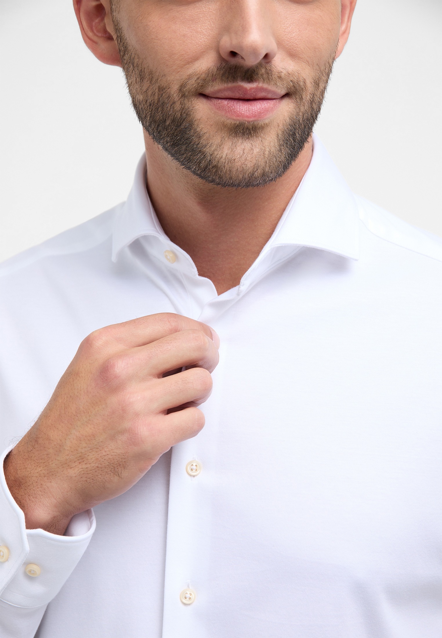 Eterna Langarmhemd »MODERN FIT«, NON IRON (bügelfrei)