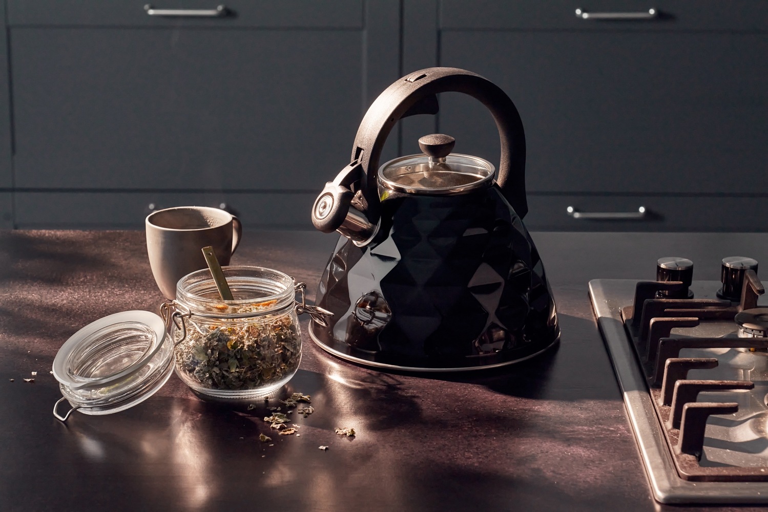 RESTO Kitchenware Wasserkessel »Almaaz, im Geschenkkarton« 2 Stk. tlg. Edelstahl 18/10