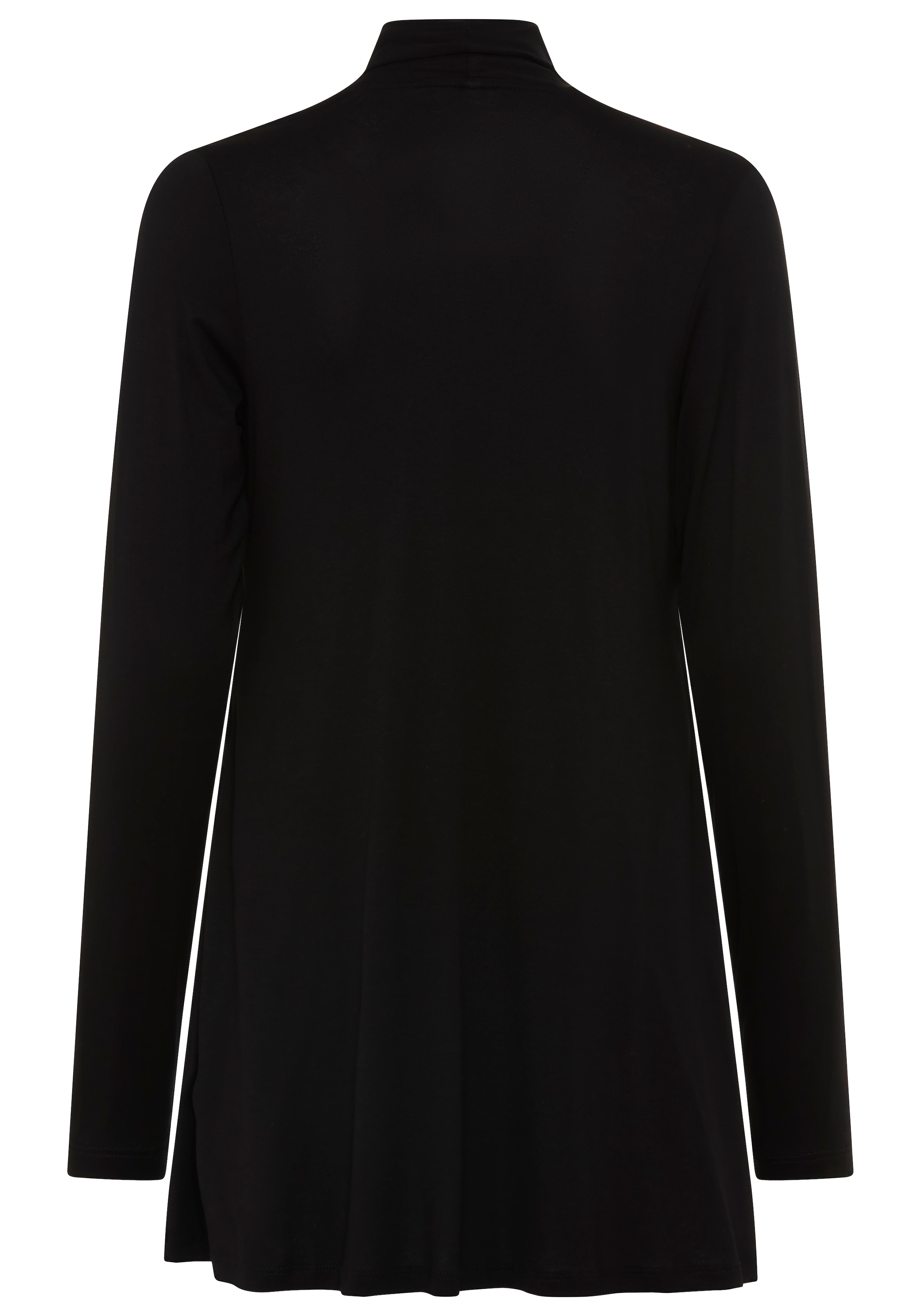 Boysen's Shirtjacke Langarm,  mit Schalkragen,  aus elastischem Jersey