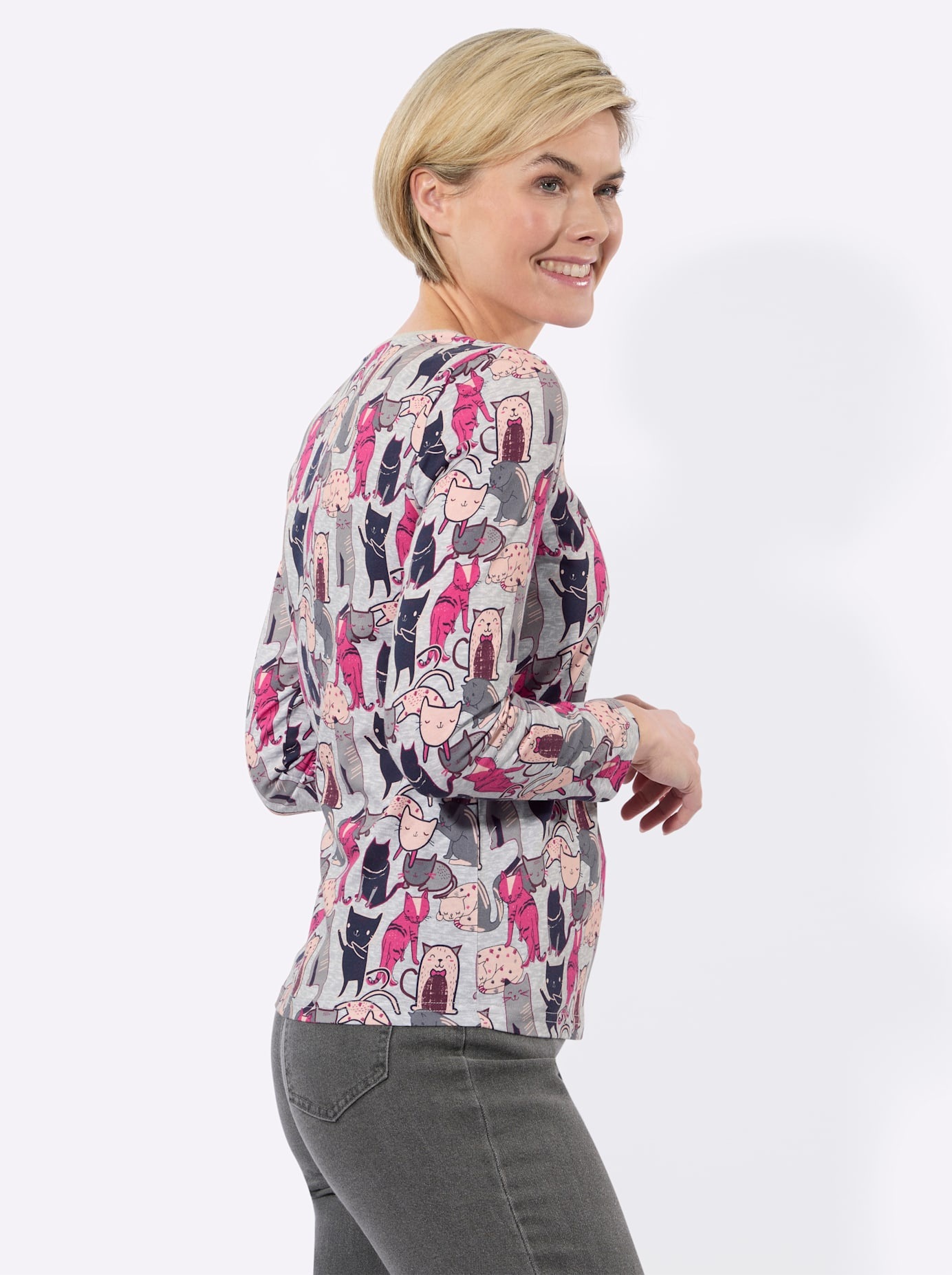 Classic Basics Langarmshirt »Druck-Shirt« 1