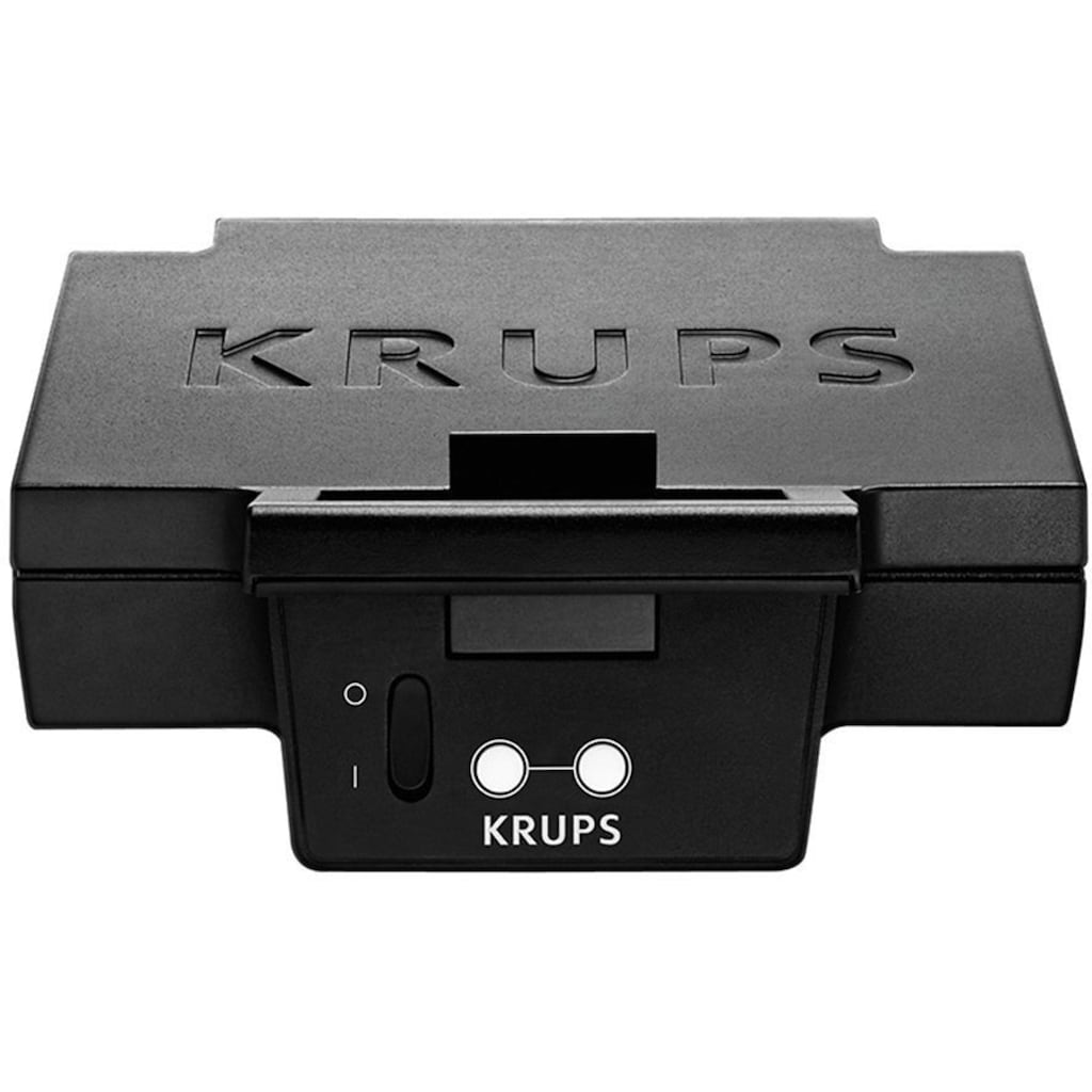 Krups Sandwichmaker »FDK451«, 850 W, antihaftbeschichtete Platten, Aufheiz- und Temperaturkontrollleuchte