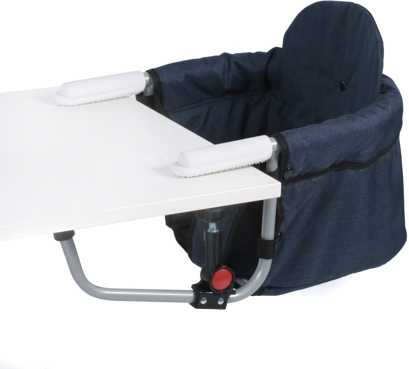 CHIC4BABY Tischsitz »Relax, Jeans Navy«, platzsparend zusammenfaltbar