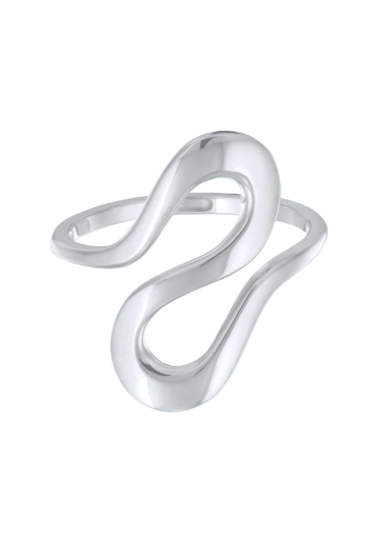 Elli Silberring »Ring Welle Modisch Verspielt Fashion 925 Silber«