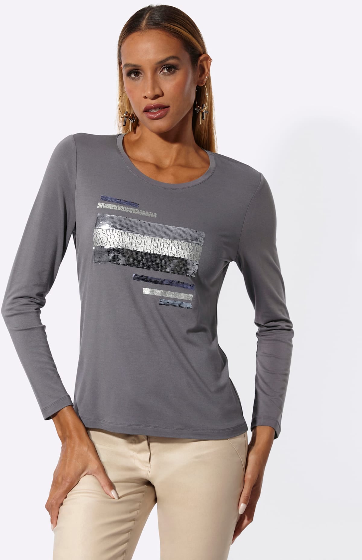 creation L Langarmshirt »Shirt« 1