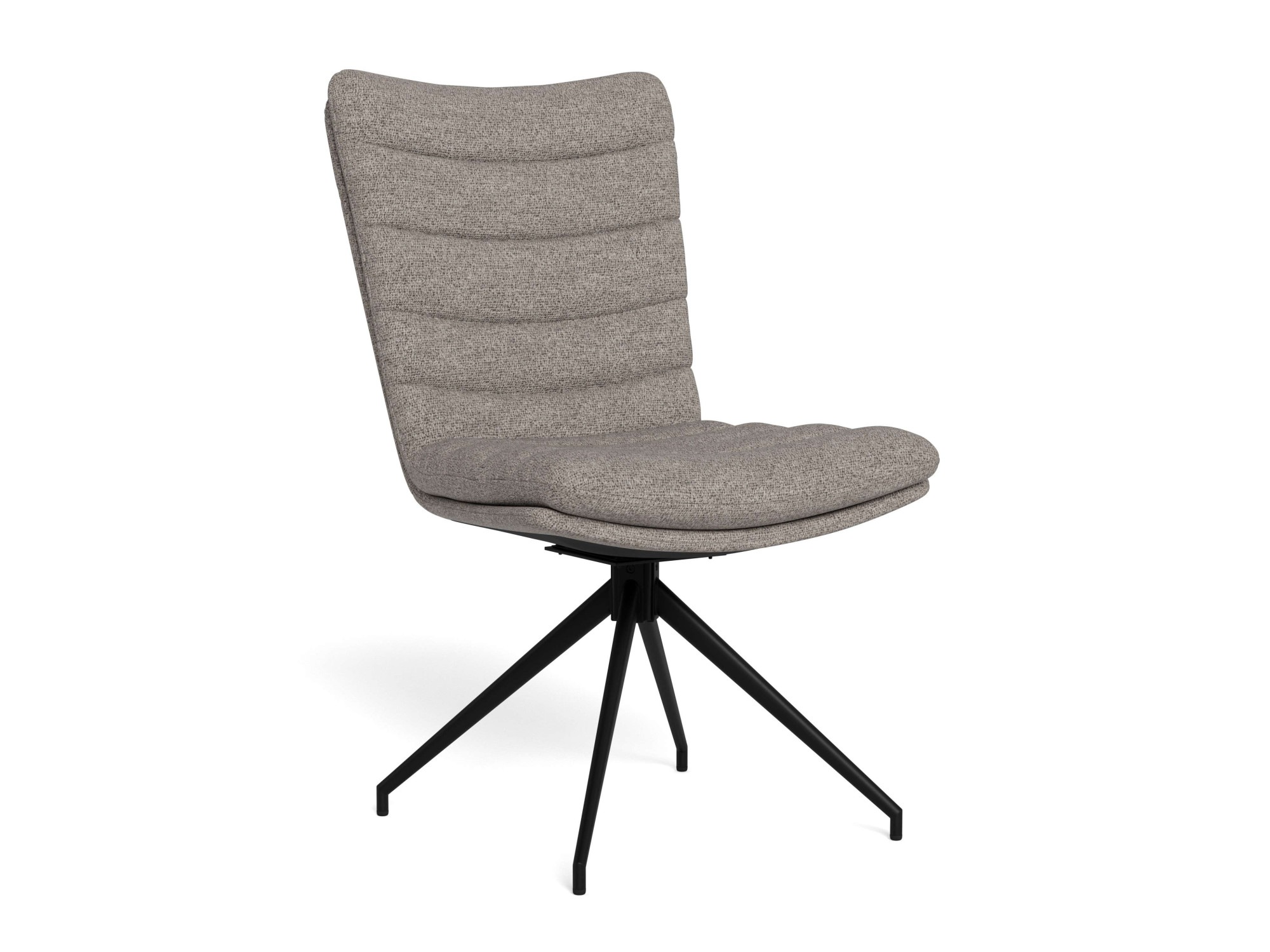 ACTONA GROUP Esszimmerstuhl »Grafton, Polsterstuhl, Stuhl« (Set) 2 Stk.Stuhl,  Bouclé, L-Form, Drehfunktion, Sitzhöhe 48,5