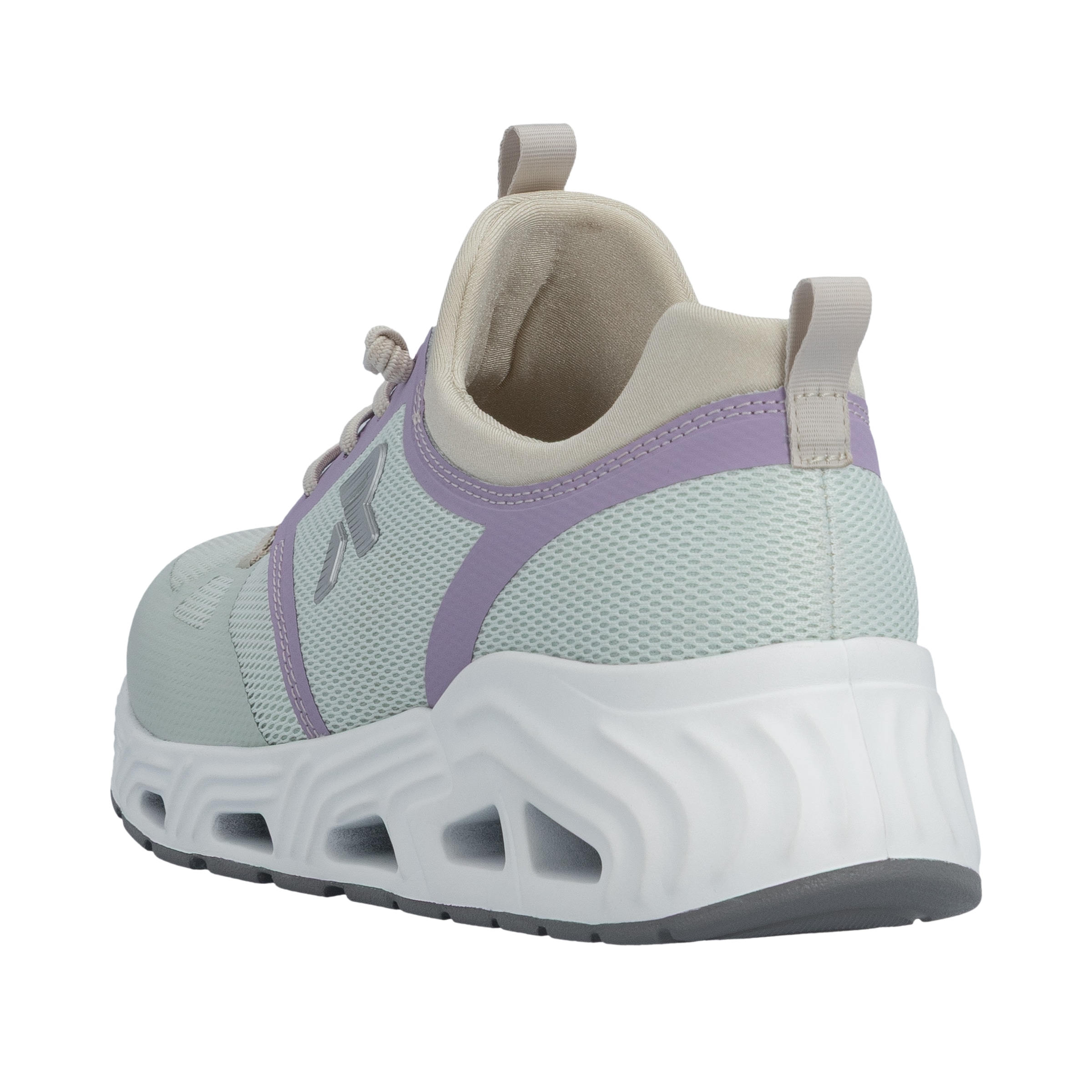 Rieker Slip-On Sneaker  Schlupfschuh, Freizeitschuh, Schnürschuh mit Gummizug