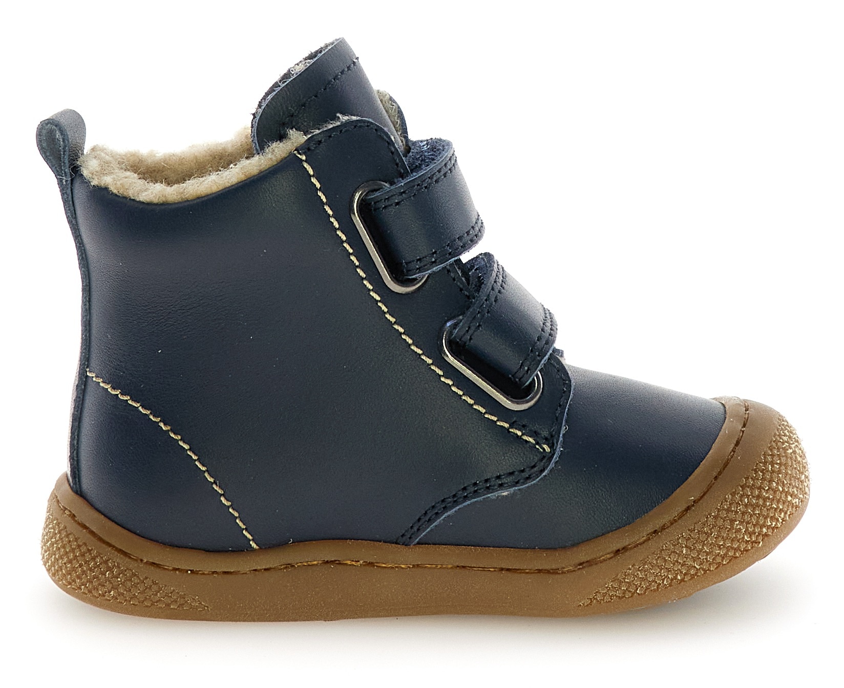 Naturino Lauflernschuh »Bubble Wide«  Klettstiefel mit Wollfutter, Größenschablone zum Download