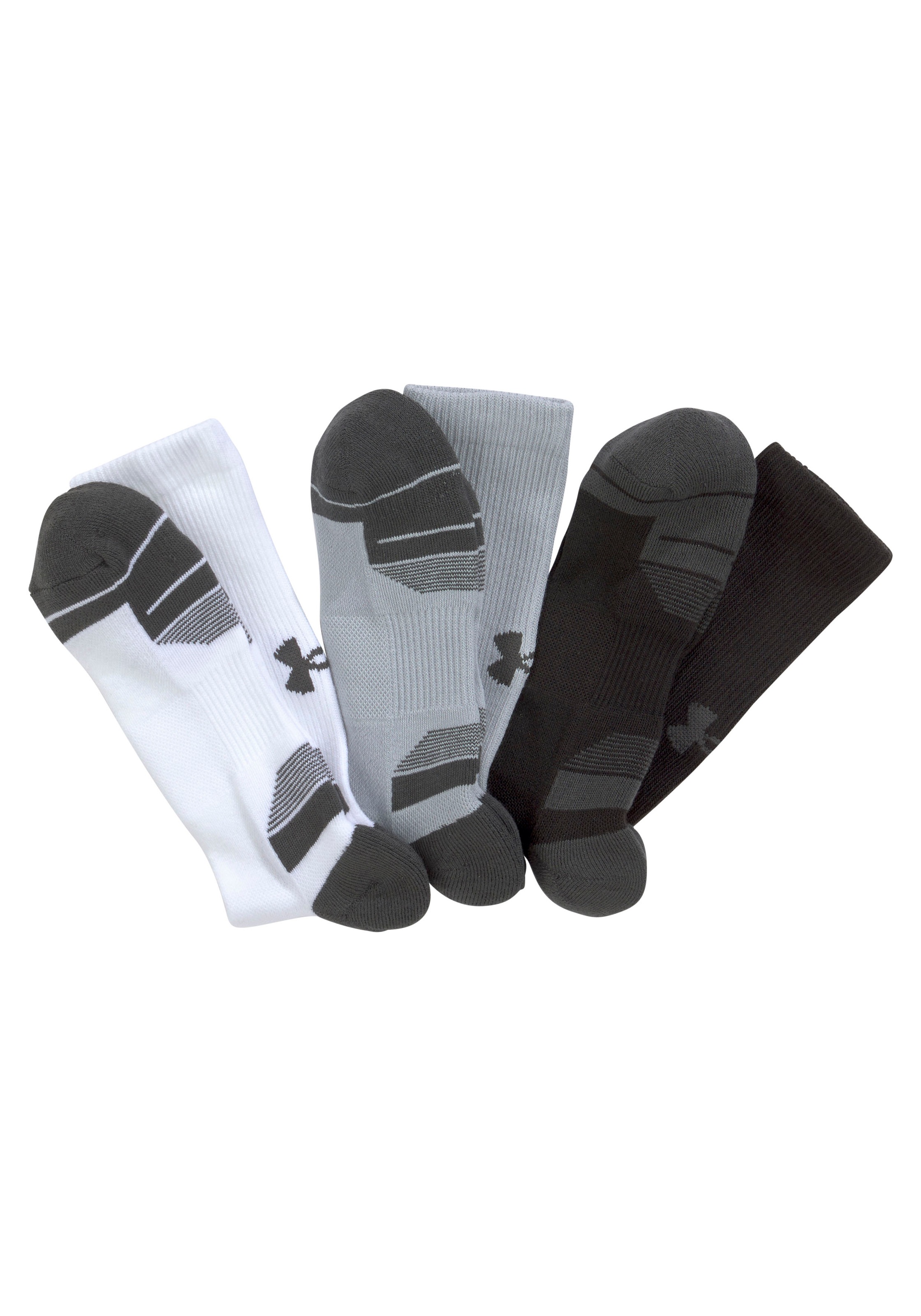 Under Armour® Tennissocken »Unisex UA Performance Tech-Crew-Socken im 3er-Pack«, (3 Paar)