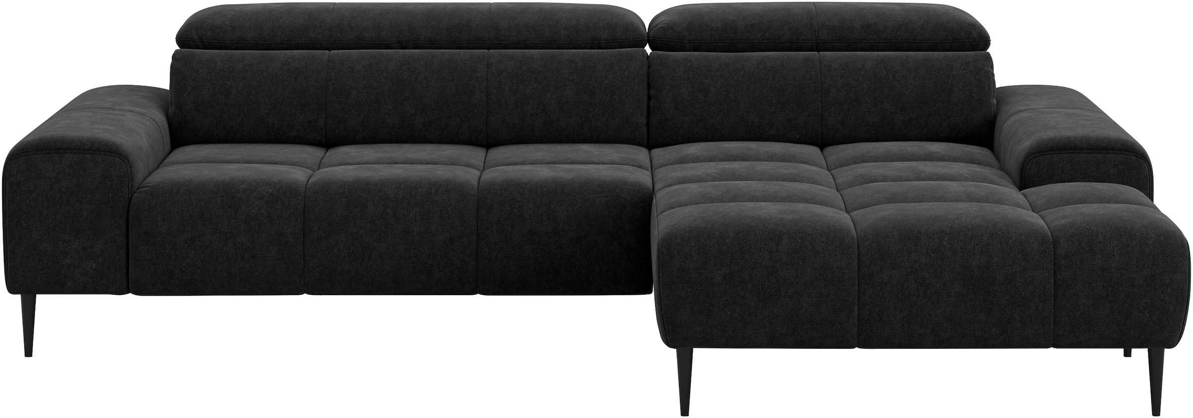 COTTA Ecksofa »Theo L-Form, B: 290 cm« mit Kopfteilverstellung, optional Sitztiefenverstellung