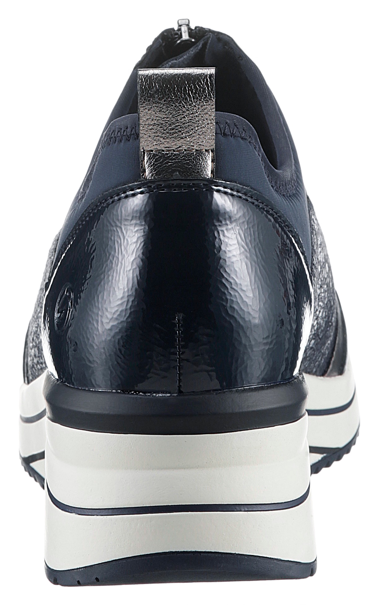 Remonte Slip-On Sneaker »Elisabeth Hurley-Collection«, Keilsneaker, Slipper, Schlupfschuh, Freizeitschuh, vegan