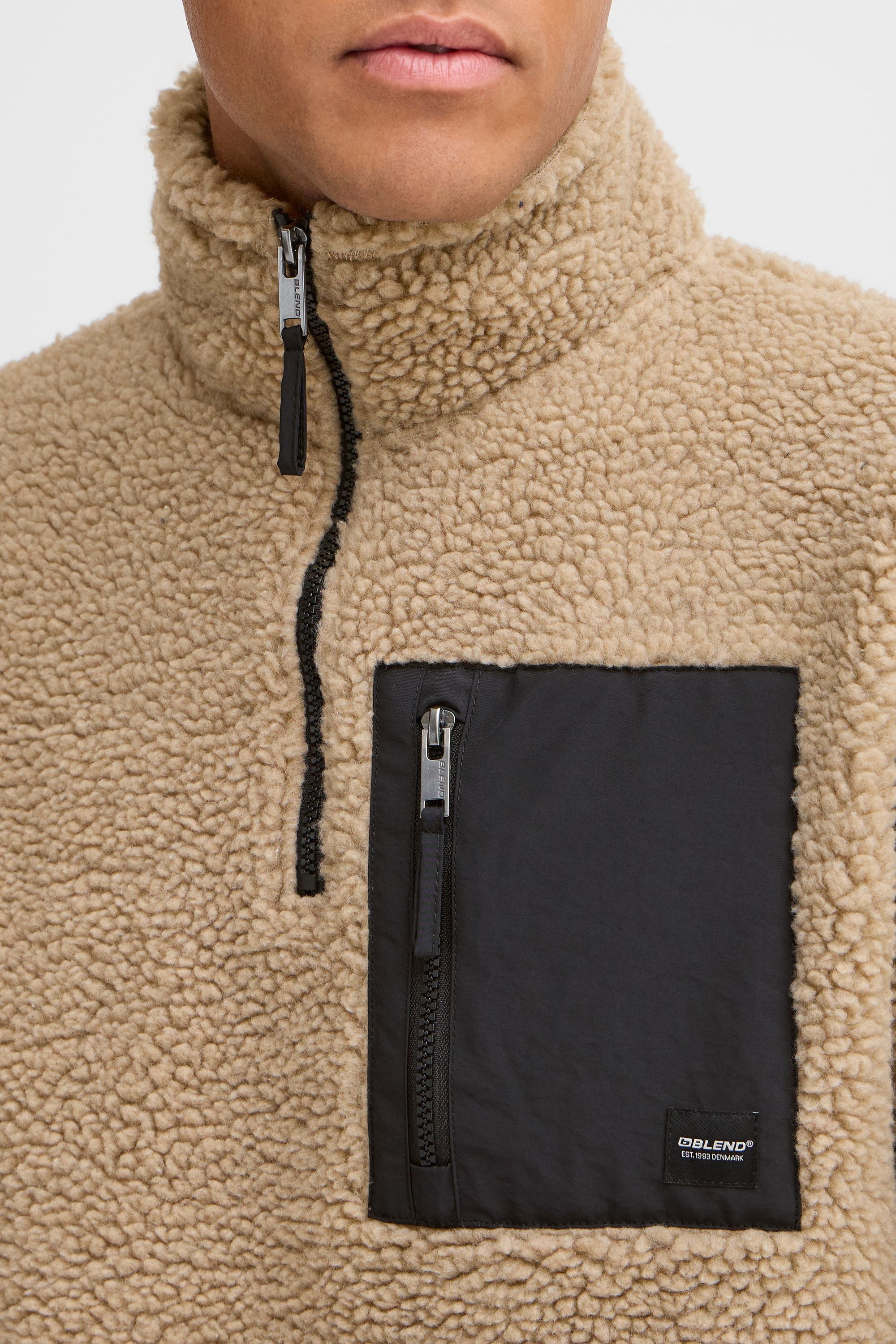 Blend Fellimitatjacke »Fellimitatjacke BHMTOTTO«