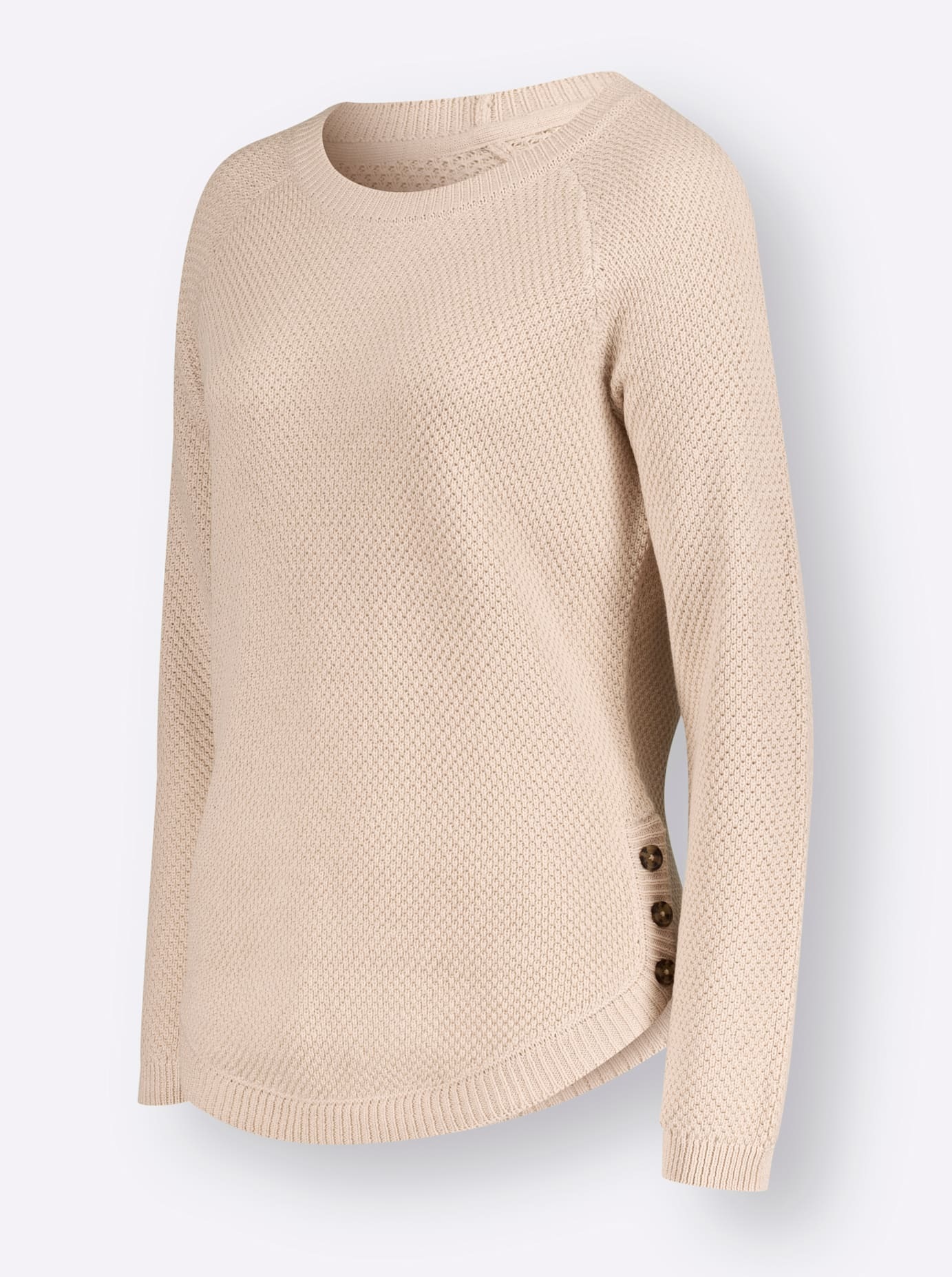 Casual Looks Rundhalspullover »Pullover«
