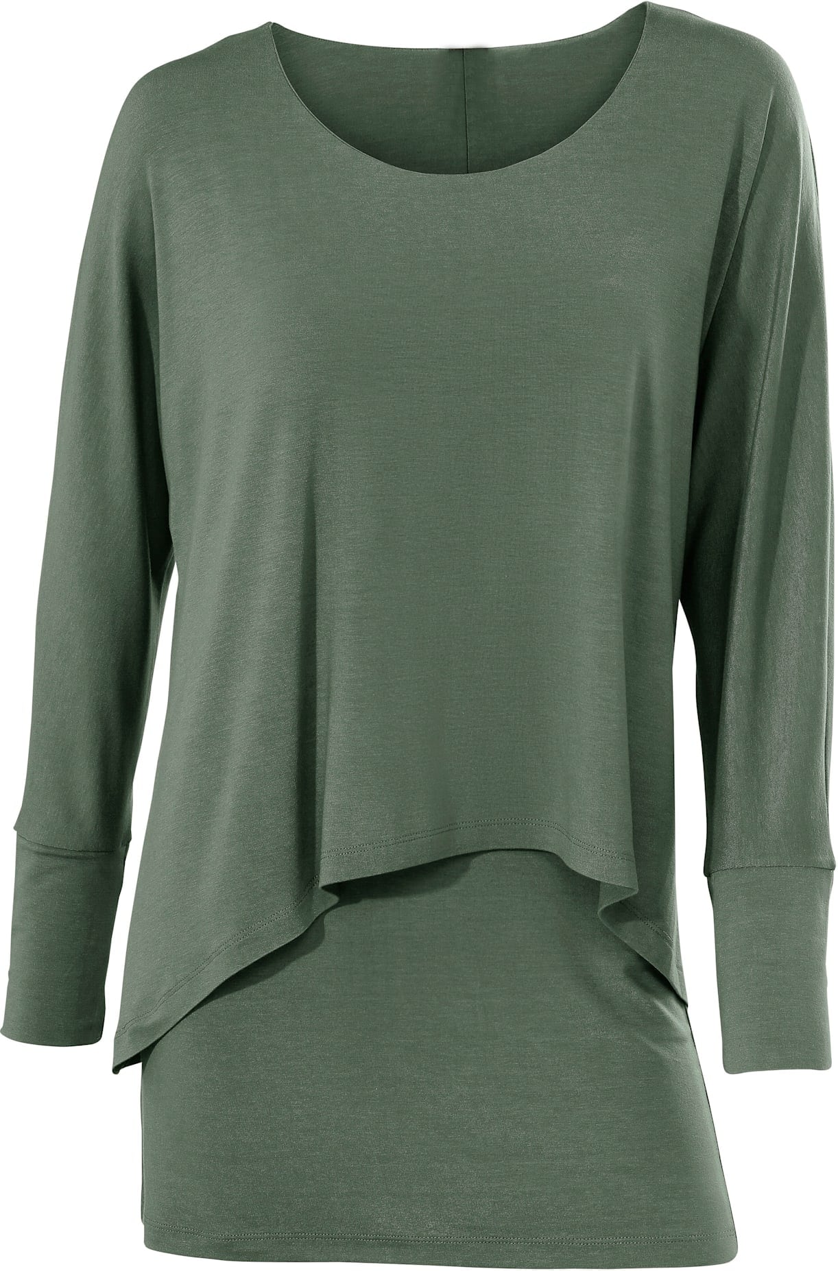 heine Rundhalsshirt »Rundhals-Shirt«, (1 tlg.)