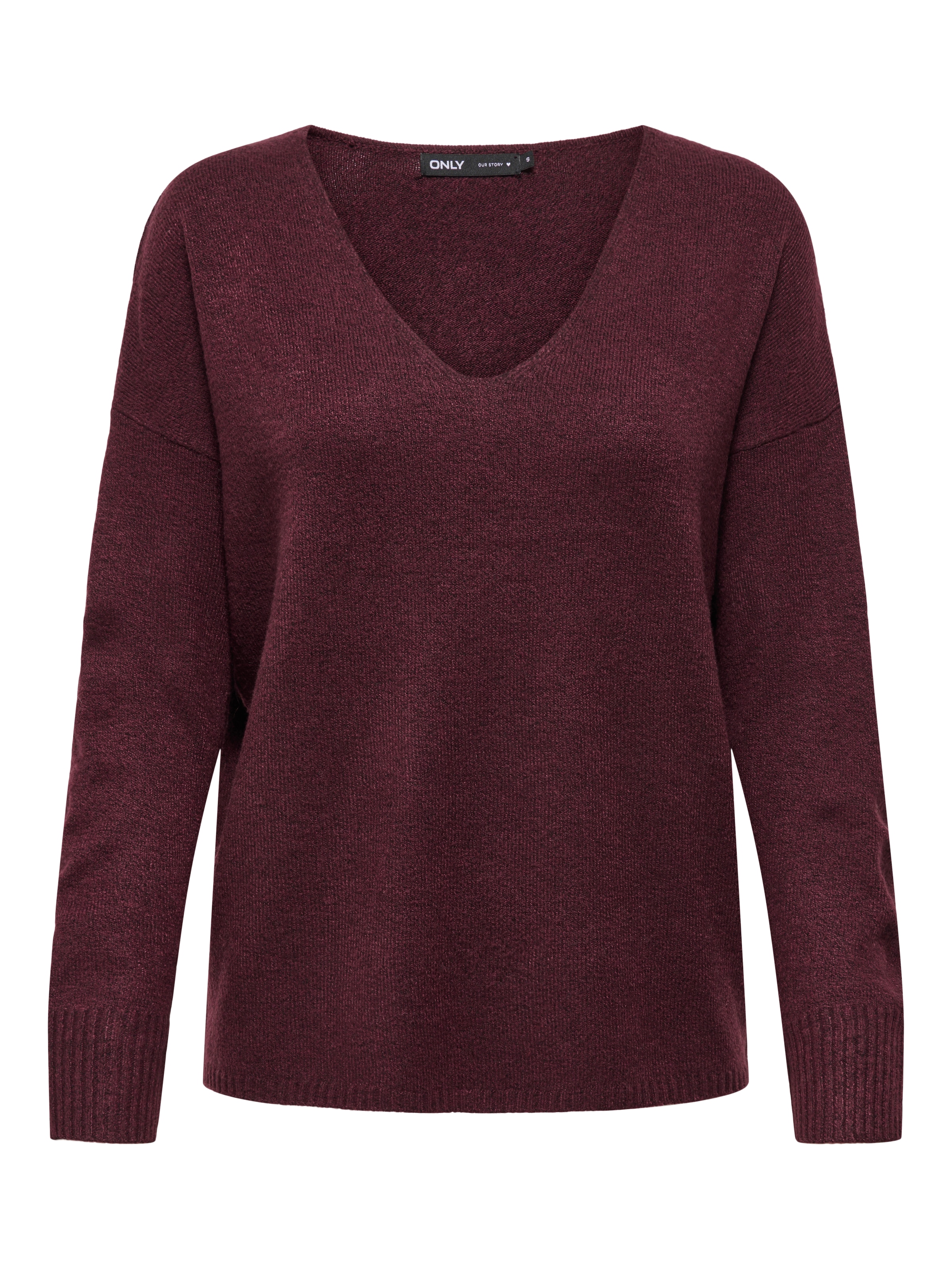 ONLY V-Ausschnitt-Pullover »ONLRICA LIFE L/S V-NECK PULLO KNT NOOS«