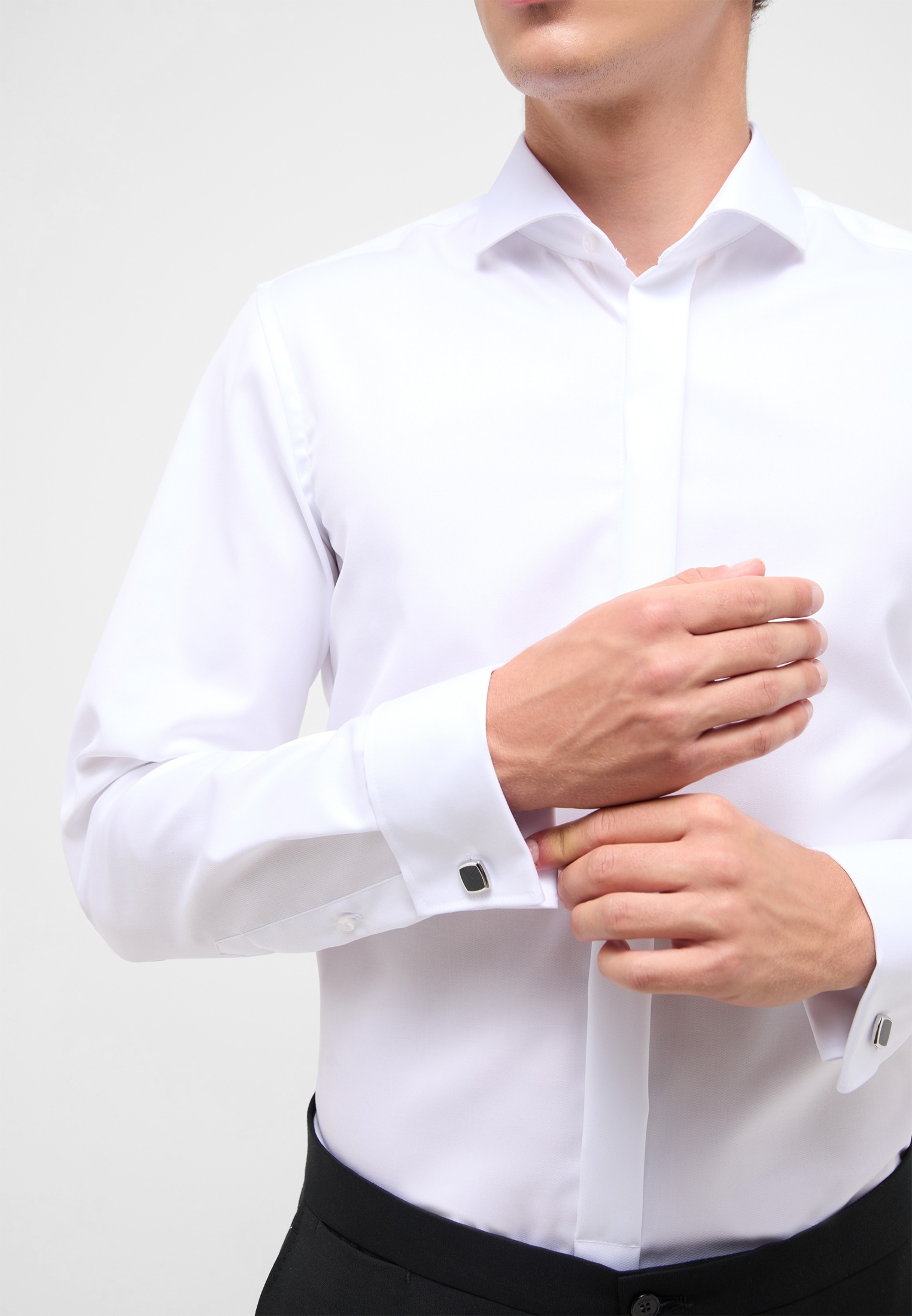 Eterna Langarmhemd »SLIM FIT«, NON IRON (bügelfrei)