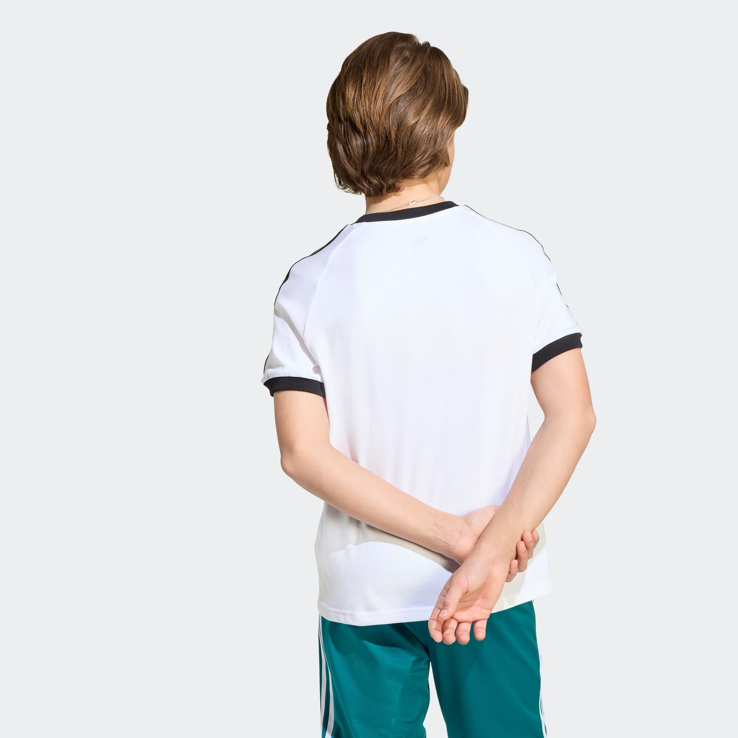 adidas Originals T-Shirt »3 STRIPE TEE«, drei Streifen Shirt für Kinder