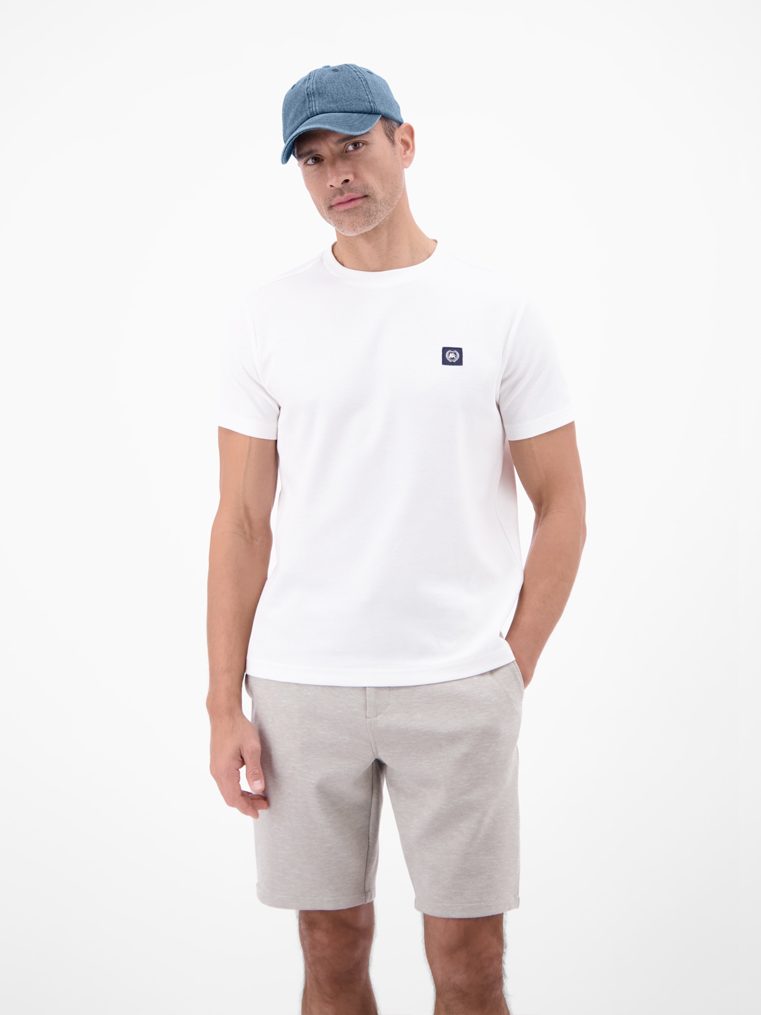 LERROS Baseball Cap »Denim-Basecap mit LERROS-Stitching«