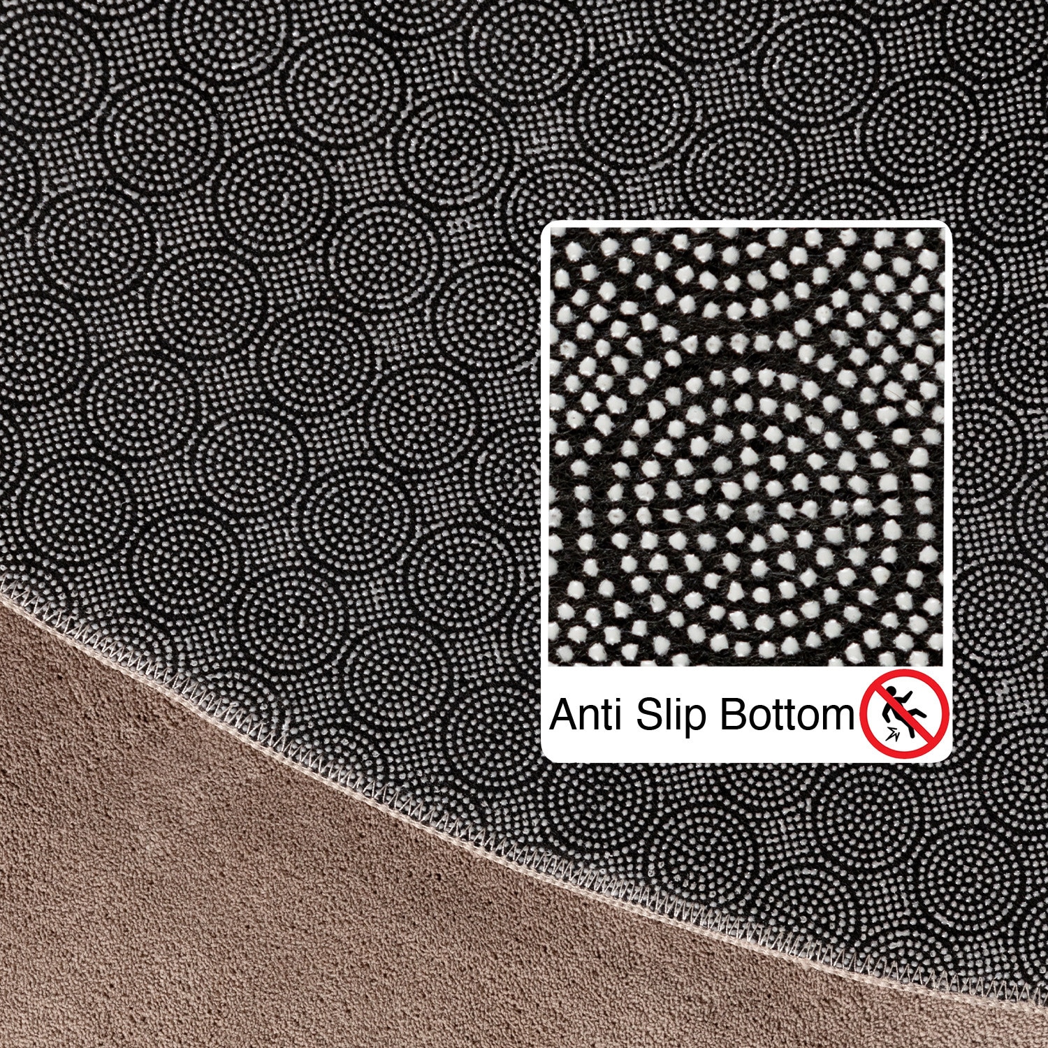 Ayyildiz Teppiche Teppich »SKY 5400« rund 7 mm Höhe Besonders weich / Softfllor / waschbar