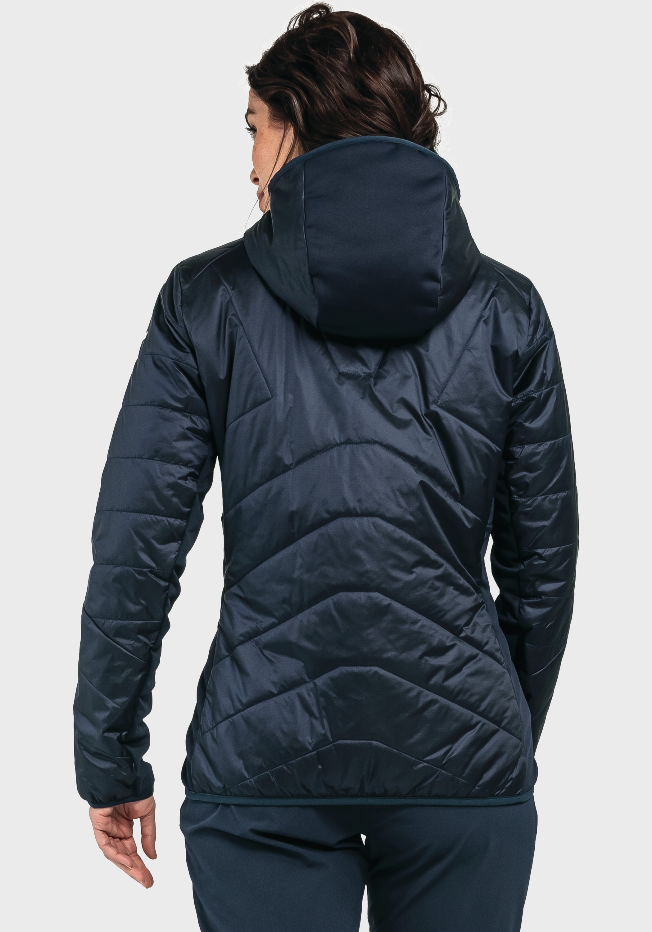 Schöffel Outdoorjacke »Hybrid Jacket Stams L«, mit Kapuze