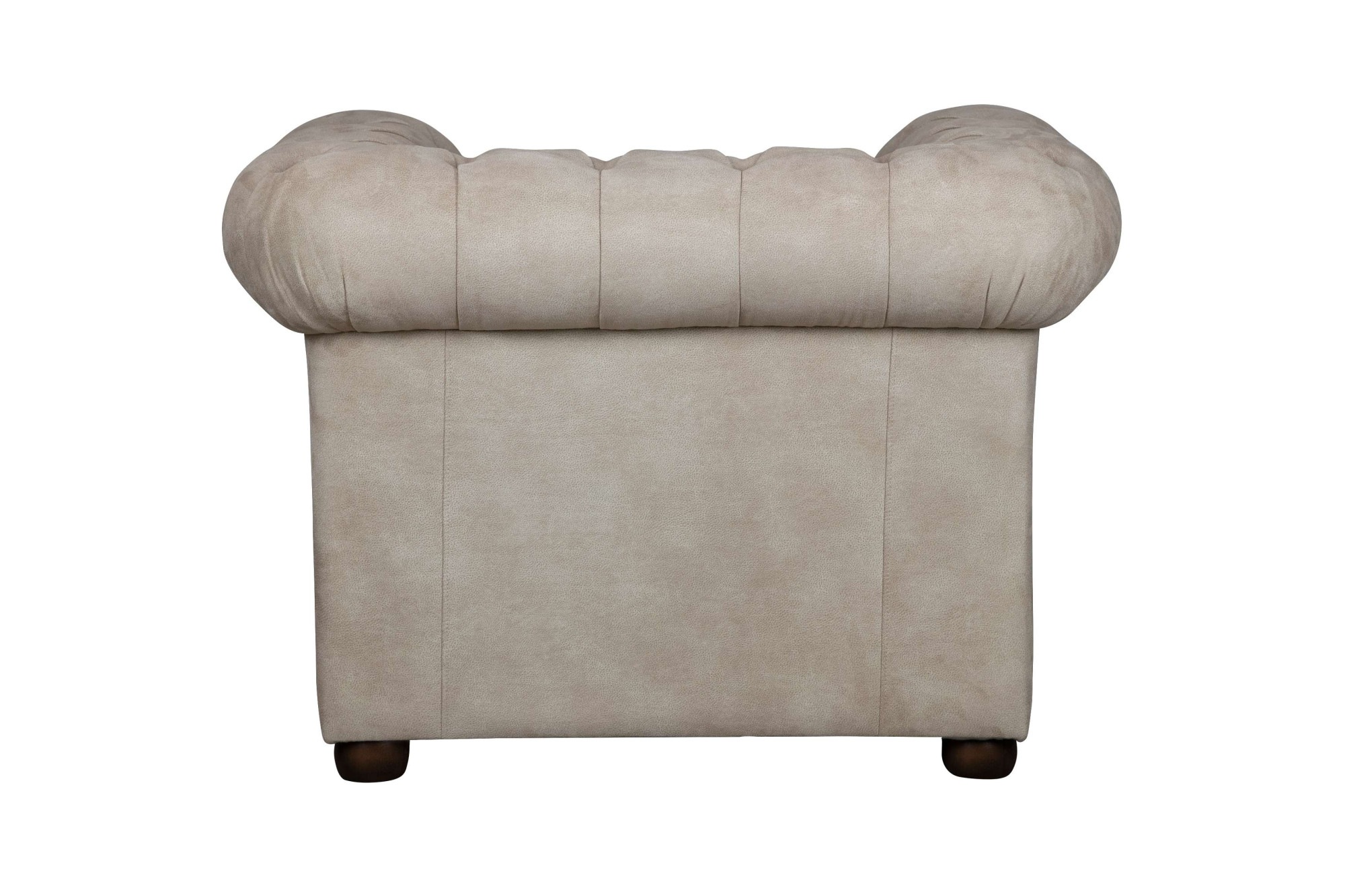 Home affaire Sessel »CHARENTE, Chesterfield, Wellenfederung, Maße B/T/H: 105/89/74 cm«, mit edler Knopfheftung und typischen Armlehnen