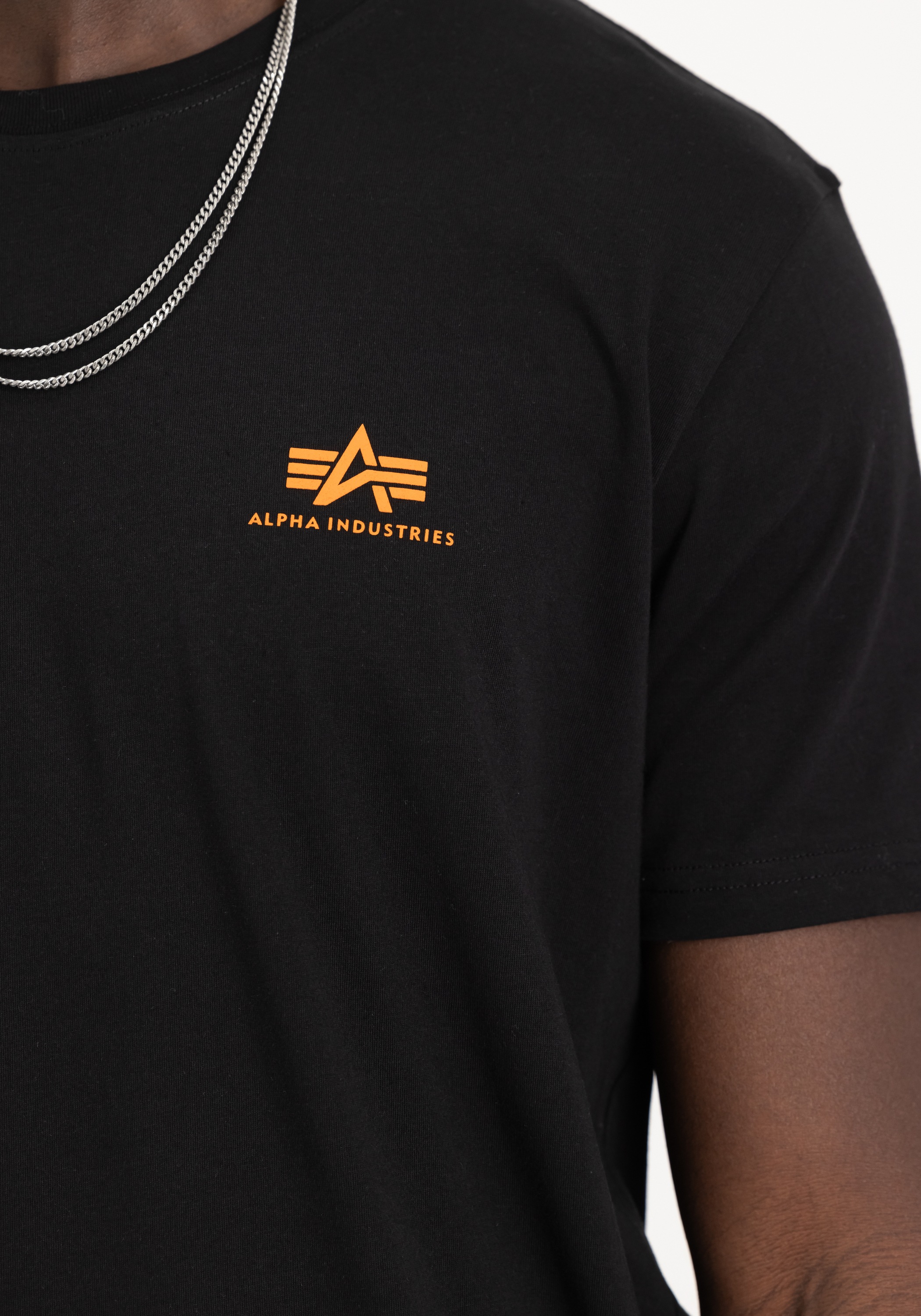 Alpha Industries T-Shirt »Alpha Industries Men - T-Shirts Backprint T-Shirt Camo Print«