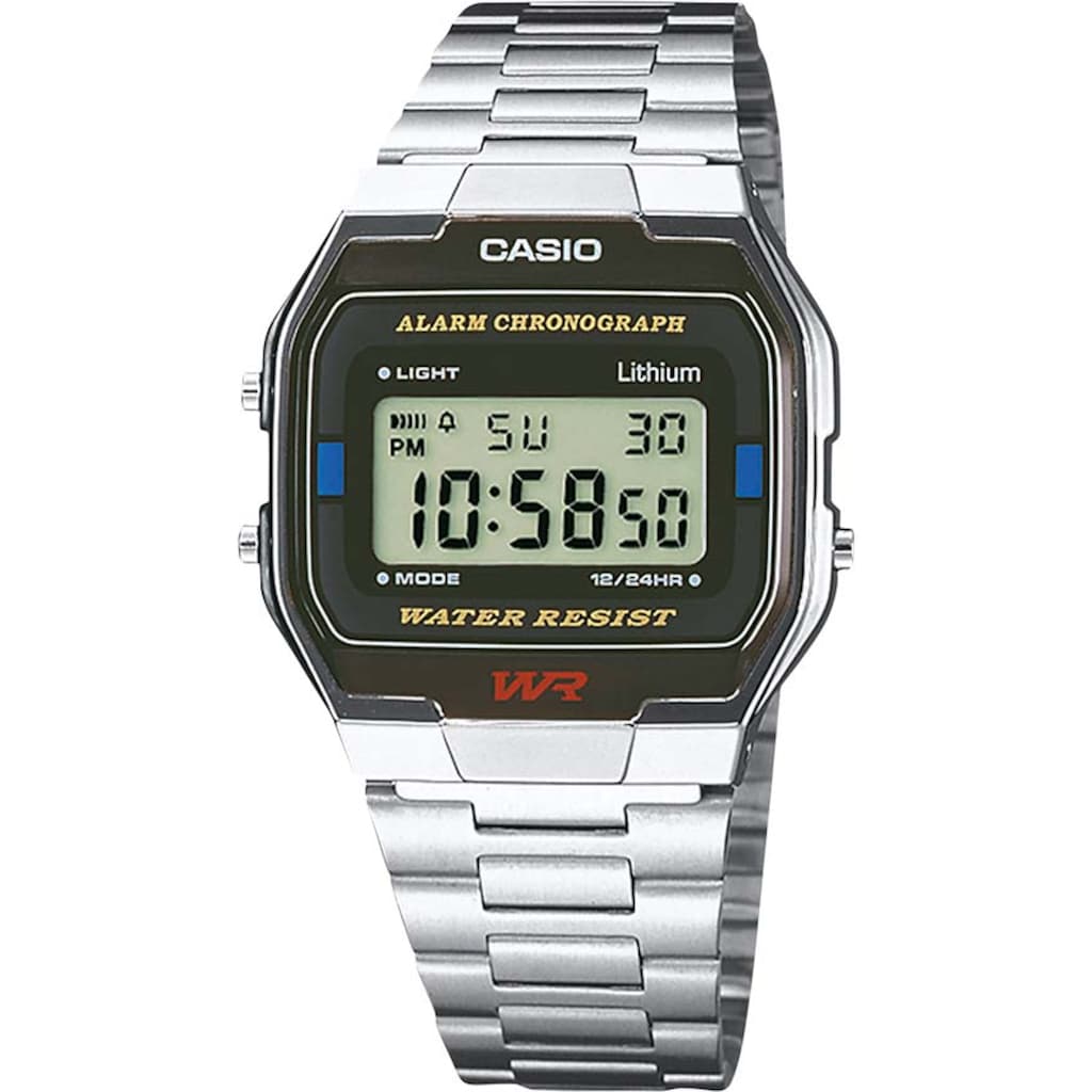 CASIO VINTAGE Chronograph »A163WA-1QES«