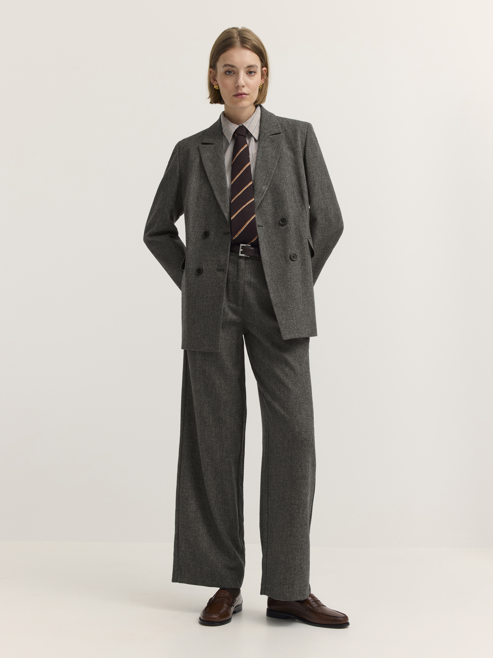 bugatti Kurzblazer »Regular Fit« Regular Fit Wollmix Zweireihig