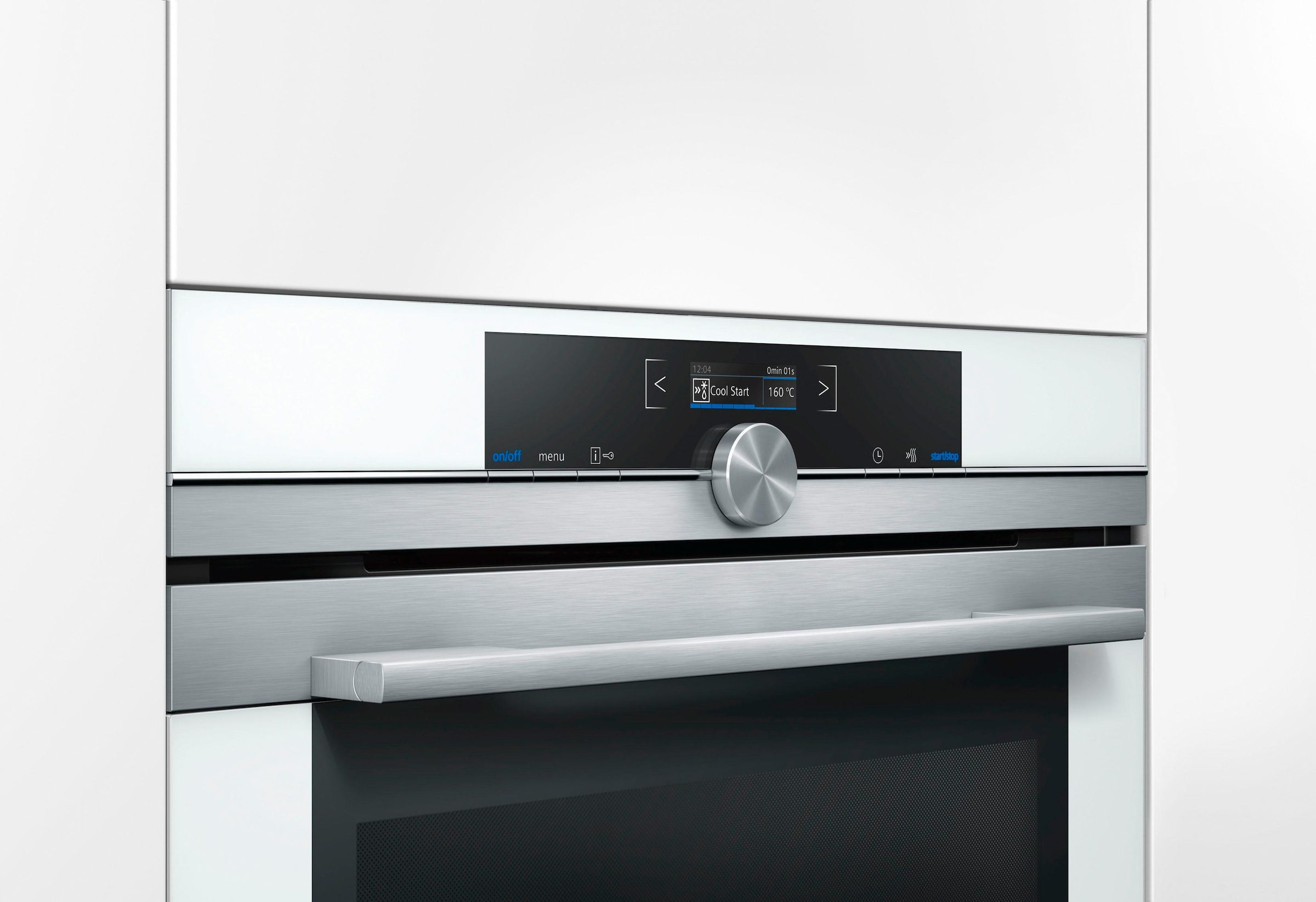 SIEMENS Pyrolyse Backofen  »HB674GBW1«, mit Teleskopauszug nachrüstbar, Pyrolyse-Selbstreinigung, mit activClean