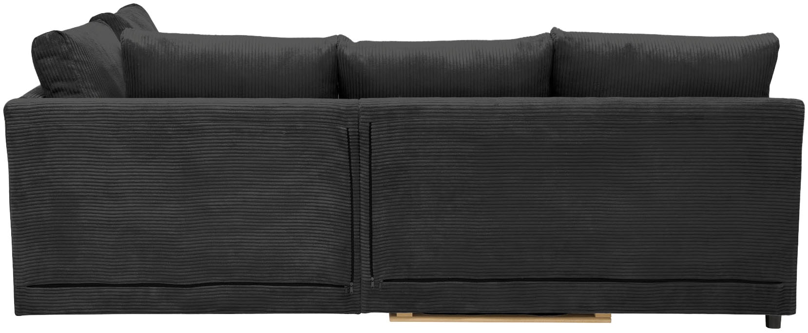 Home affaire Ecksofa »Night & Day L-Form, Breite 316 cm mit Dauer-Schlaffunktion« inkl. Bettfunktion, Bettkasten und Keder, Boxspringbett 180x200 cm